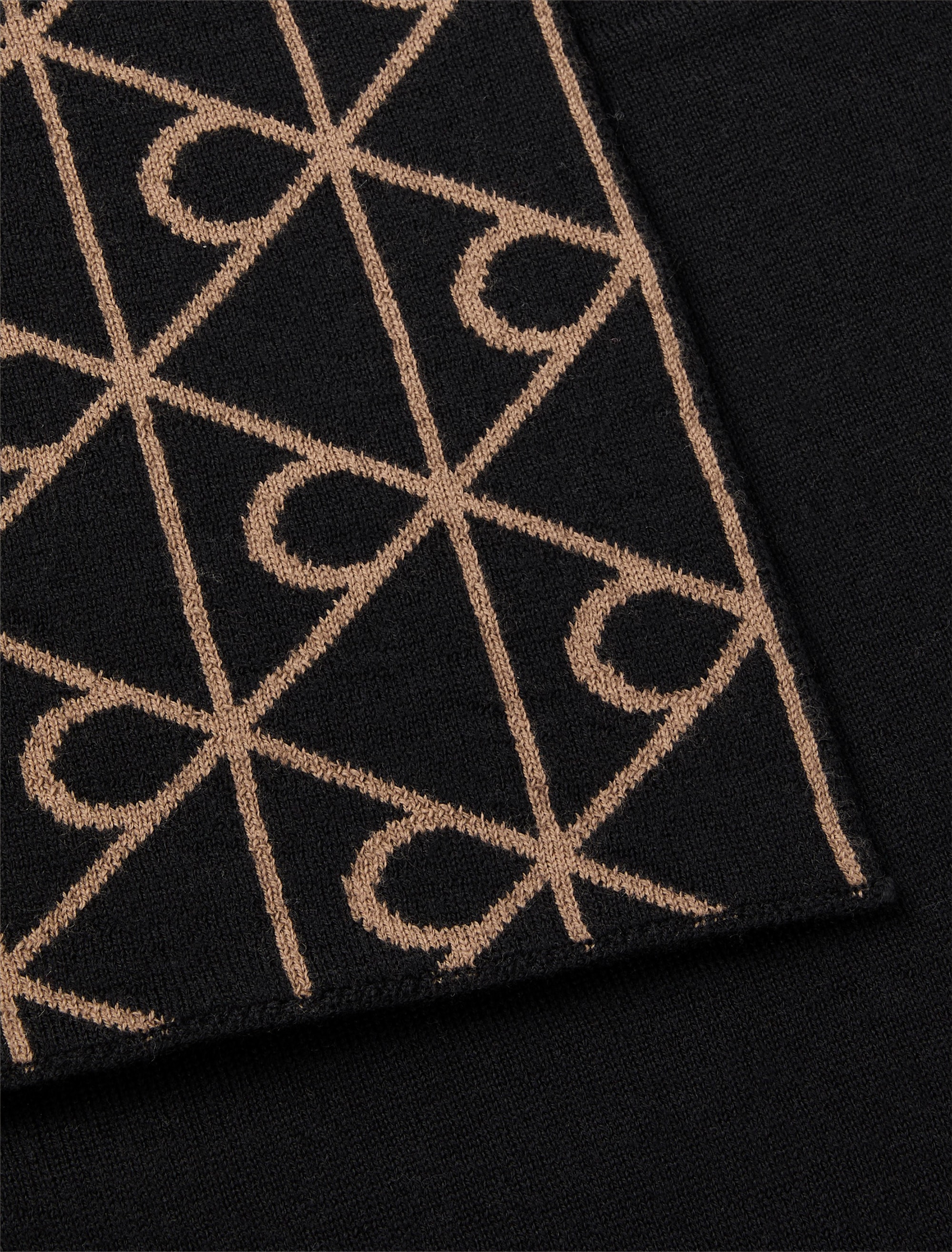 Calvin Klein Modetuch »EMBLEM ?REVERSIBLE WOOL HW SCARF« Perfekt für den Alltag