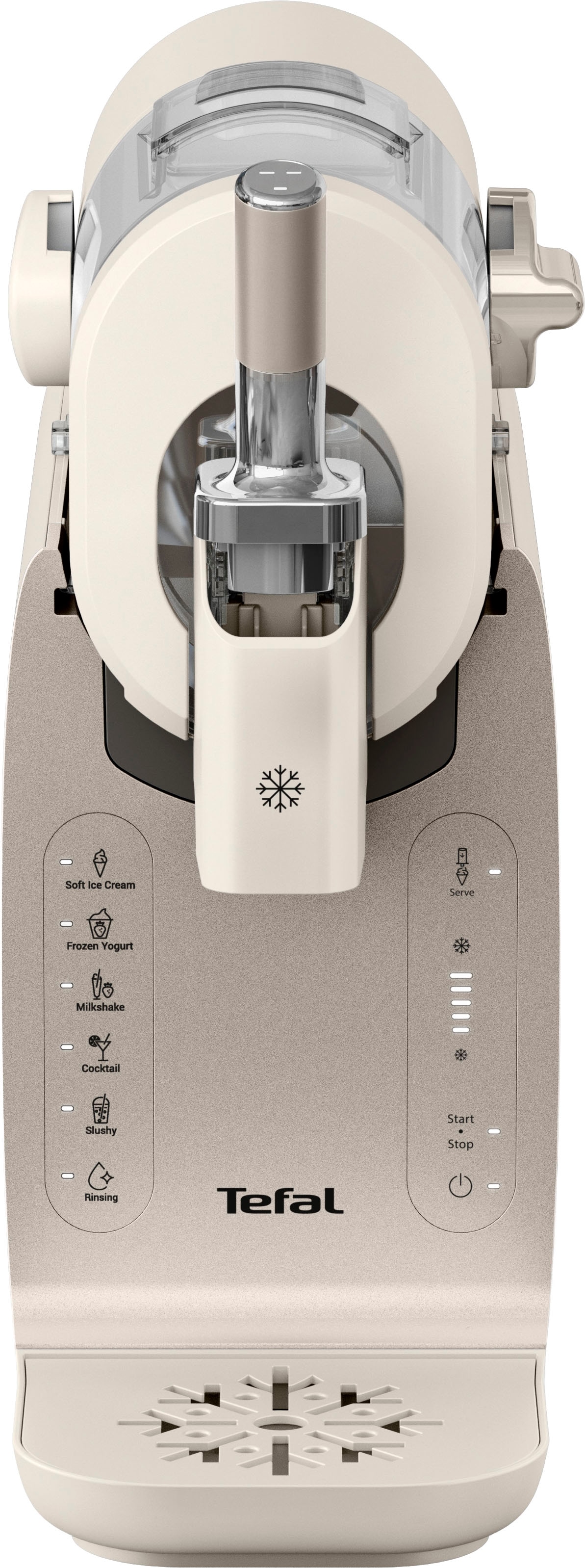Tefal Slush-Eismaschine »Freezi« 5 Automatikprogramme, 8 Portionen in einer Zubereitung, Spülprogramm