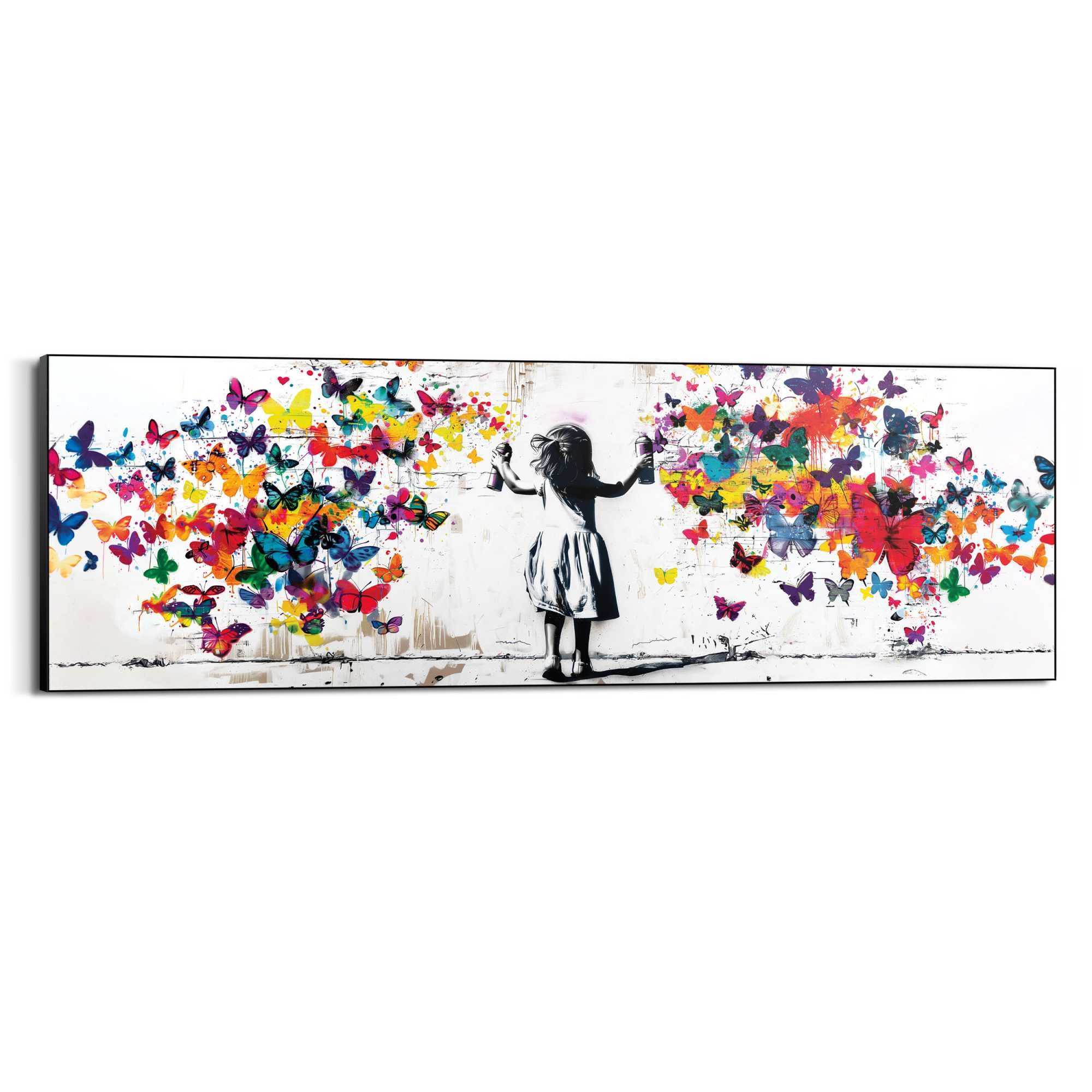 Reinders! Wandbild »Wolke von Schmetterlingen«, Kinderzimmer - Mädchen - Me günstig online kaufen