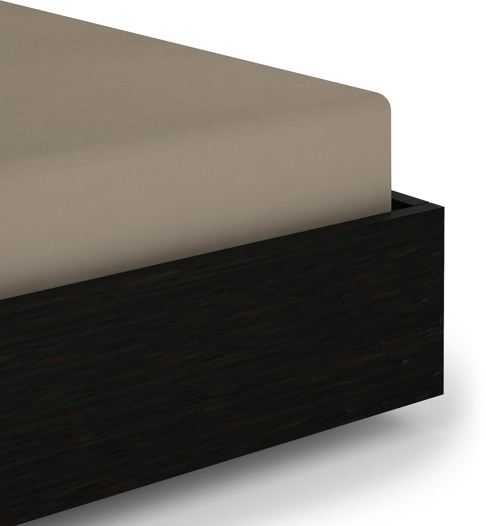 Heckett & Lane Spannbettlaken »Elementi« Laken aus 100% Baumwolle, hochwertiges Mako-Satin, Betttuch ab 90x200