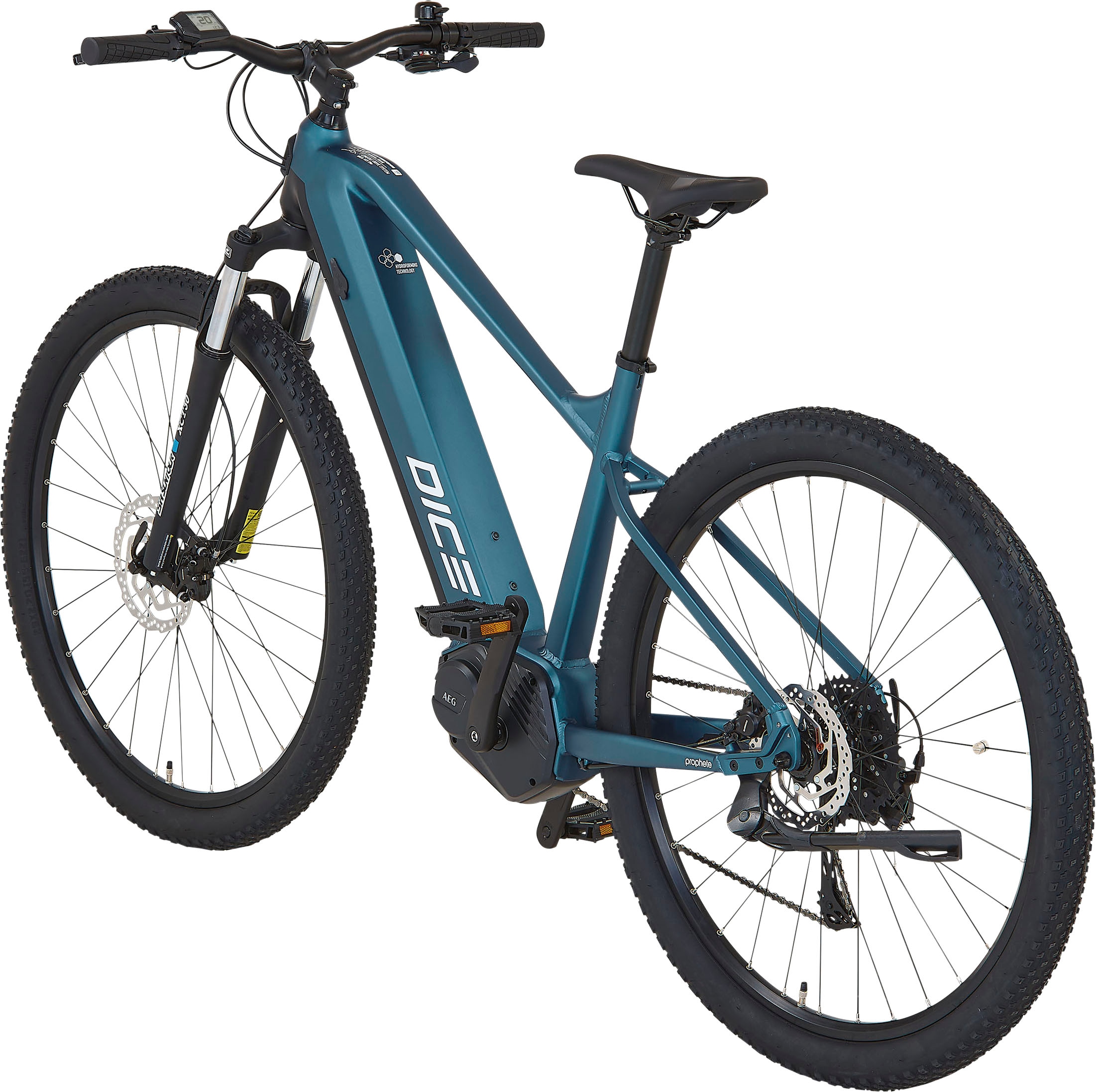 Prophete E-Bike »Dice 3.8«, 10 Gang, Shimano, Cues, Mittelmotor 250 W