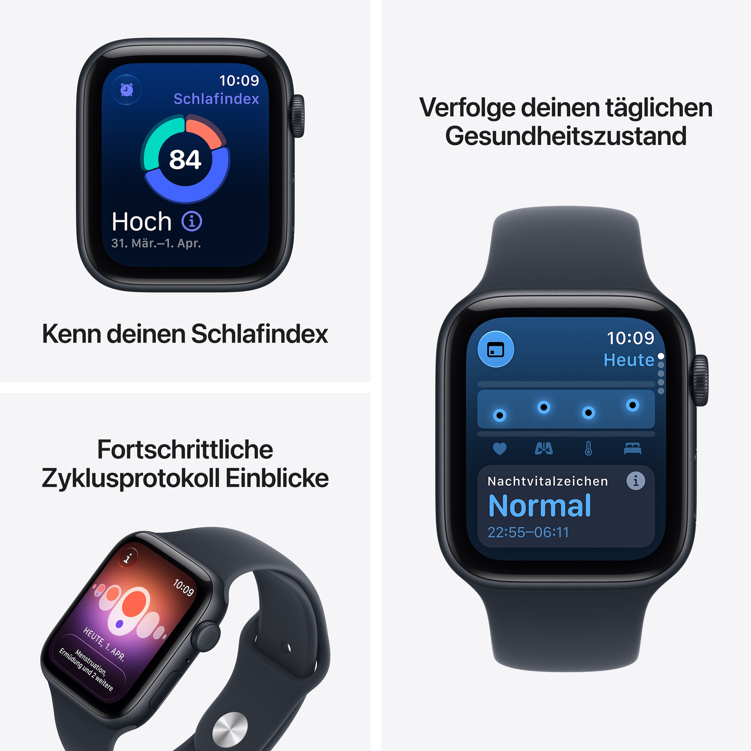 Apple Smartwatch »Watch SE 3 GPS + Cellular«(40/ 1,57 ″) Watch OS