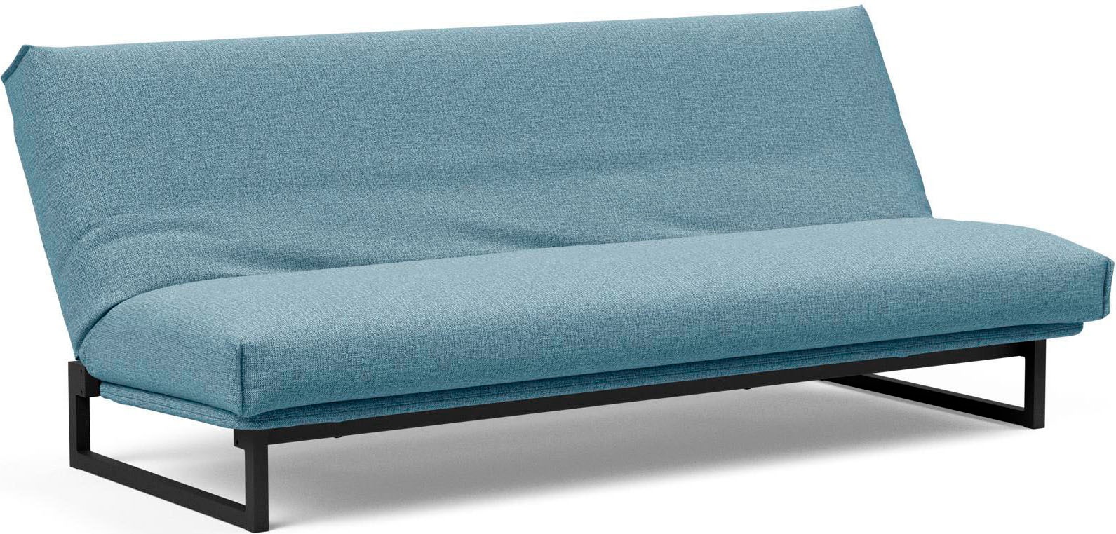 INNOVATION LIVING ™ Schlafsofa »Fraction Dauerschlaffunktion, schlicht und elegant, Industriedesign«, bequem, Rückenlehne 3-fach verstellbar