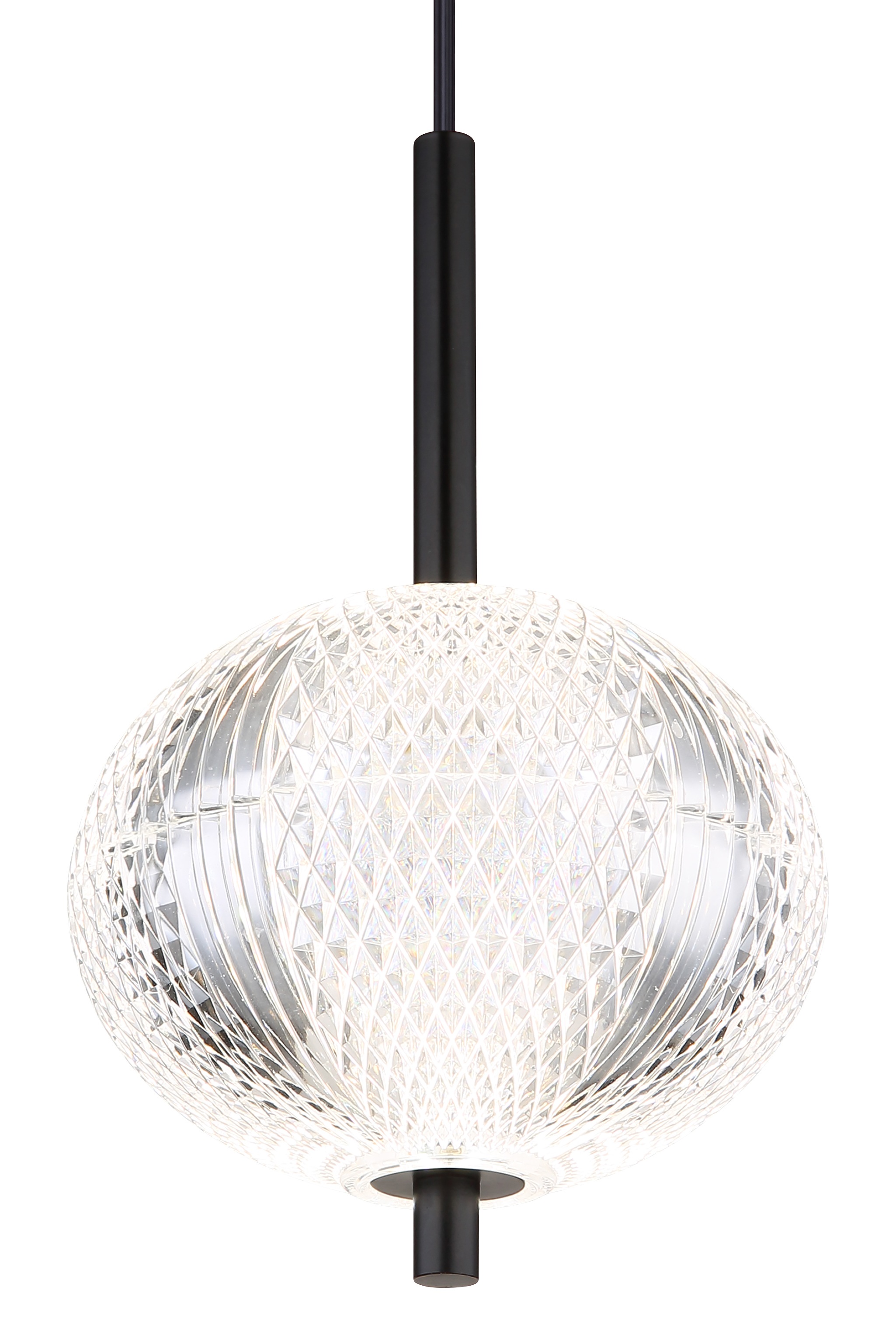 GLOBO LIGHTING LED Pendelleuchte »AIDA«, Leuchtmittel LED-Modul | LED fest integriert, Hängelampe/Hängeleuchte/Wohnzimmer/Esstisch/elegant