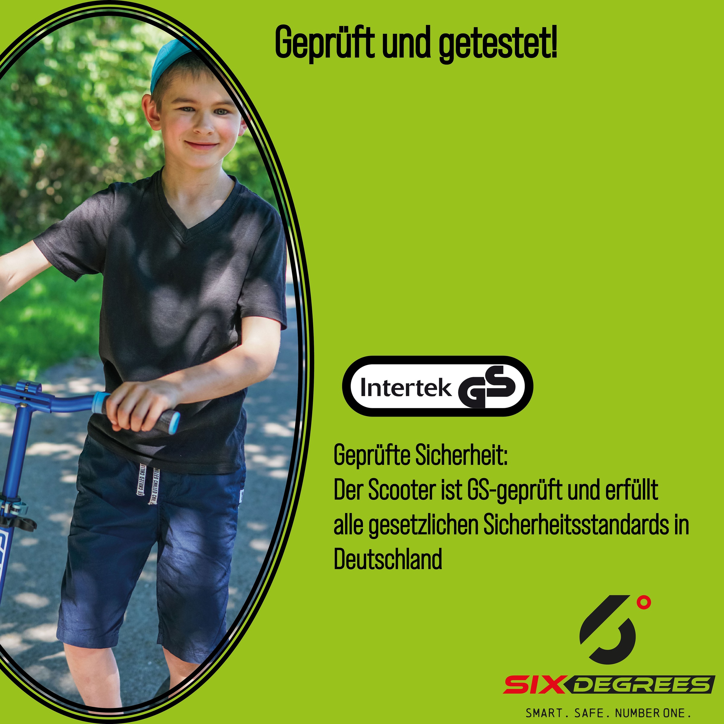 Six Degrees Scooter »Aluminium Scooter Junior 180/145 mm«