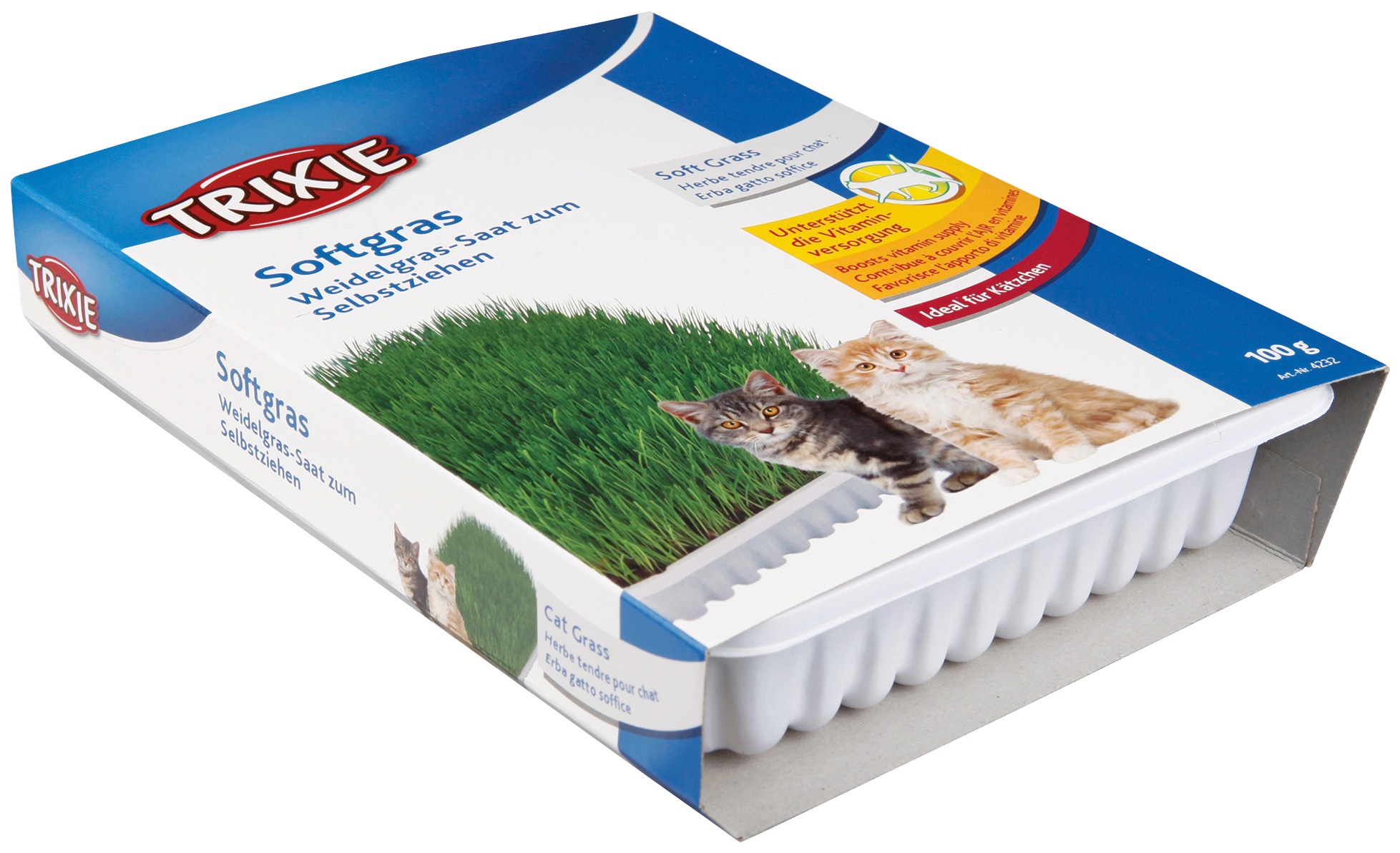 4. Bild von TRIXIE Katzensnack »Softgras«