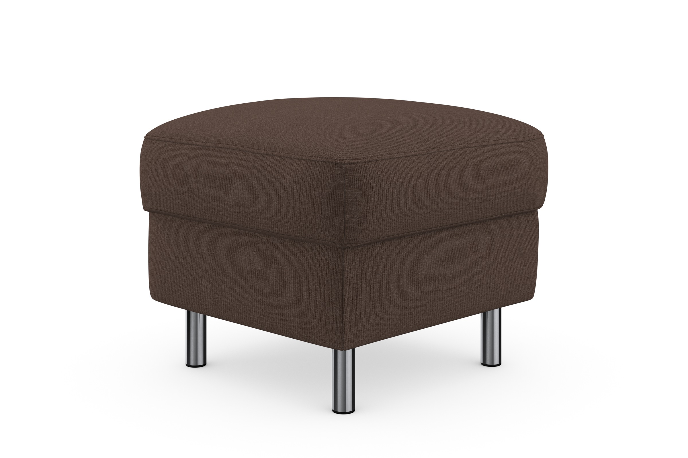 sit&more Stauraumhocker »Sinatra«, Sitzfläche ist abnehmbar, chromfarbene Metallfüße