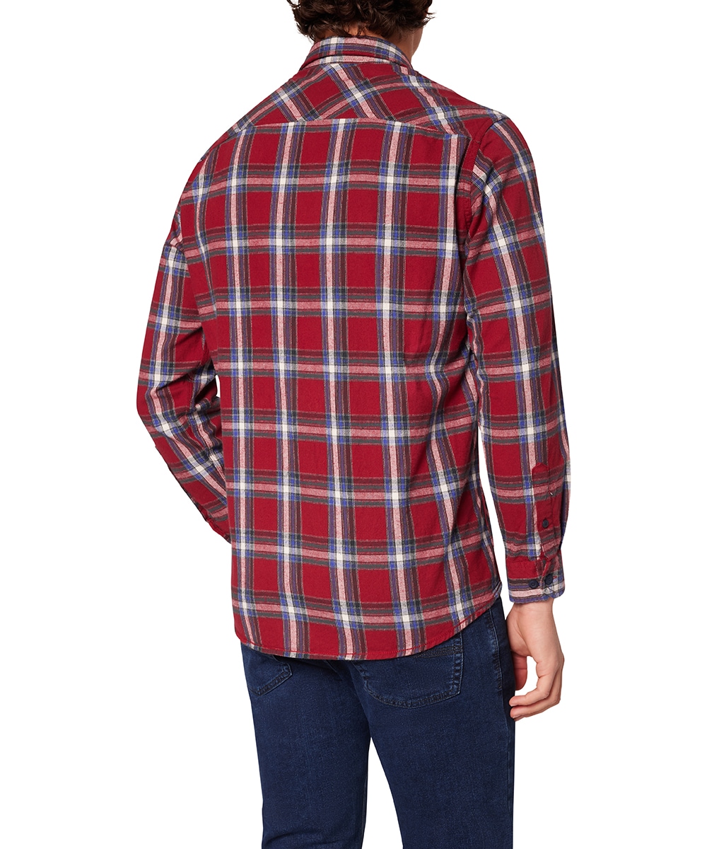 Pioneer Authentic Jeans Langarmhemd mit Brusttasche