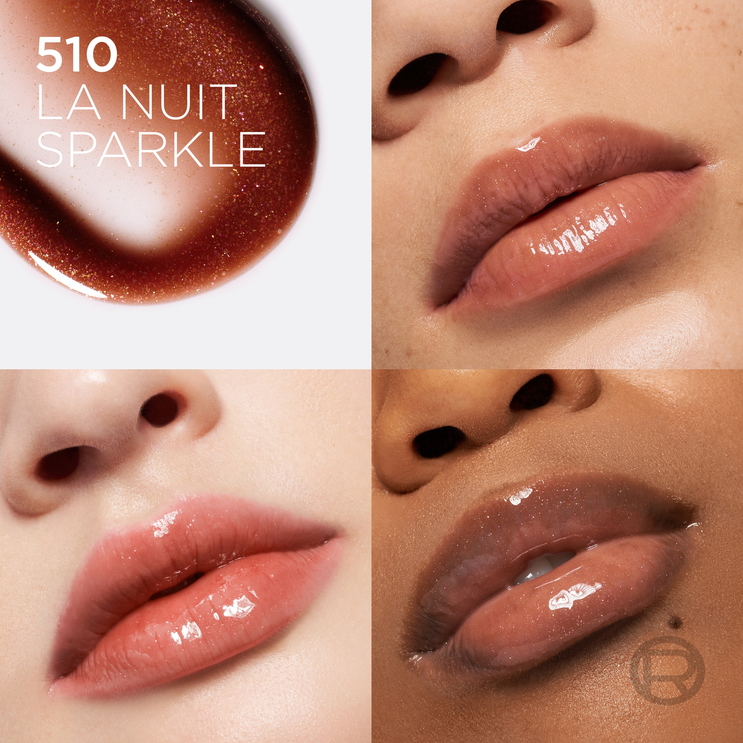 L'ORÉAL PARIS Lipgloss »PARADISE PLUMP AMBITION HYALURON LIP OIL« mit Hyaluronsäure und Tripeptiden, ohne zu kleben