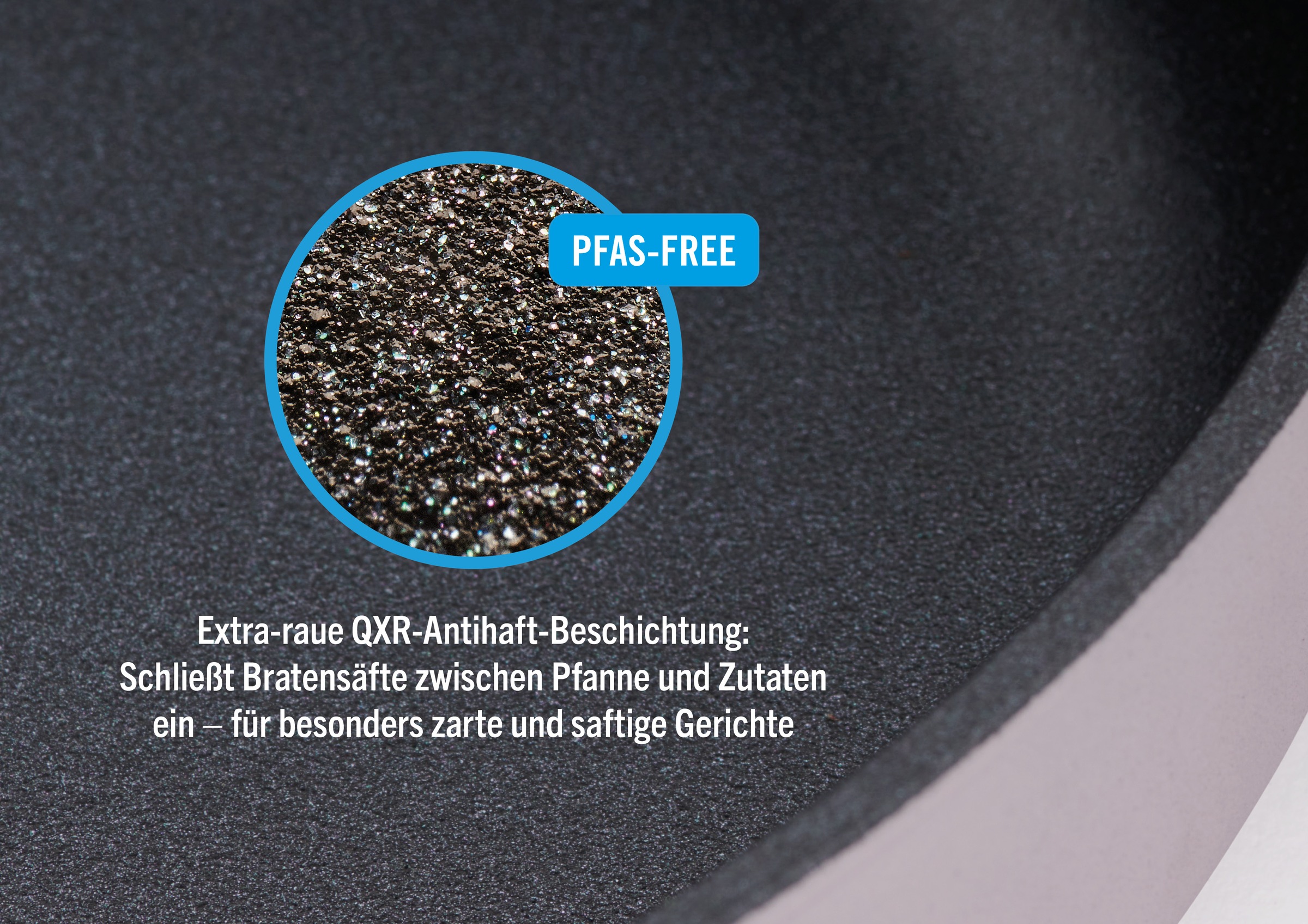 WOLL MADE IN GERMANY Wok »Ecolour Ø 24 cm inkl. Deckel« Aluminiumguss Set, 2 tlg. abnehmbarer Stiel