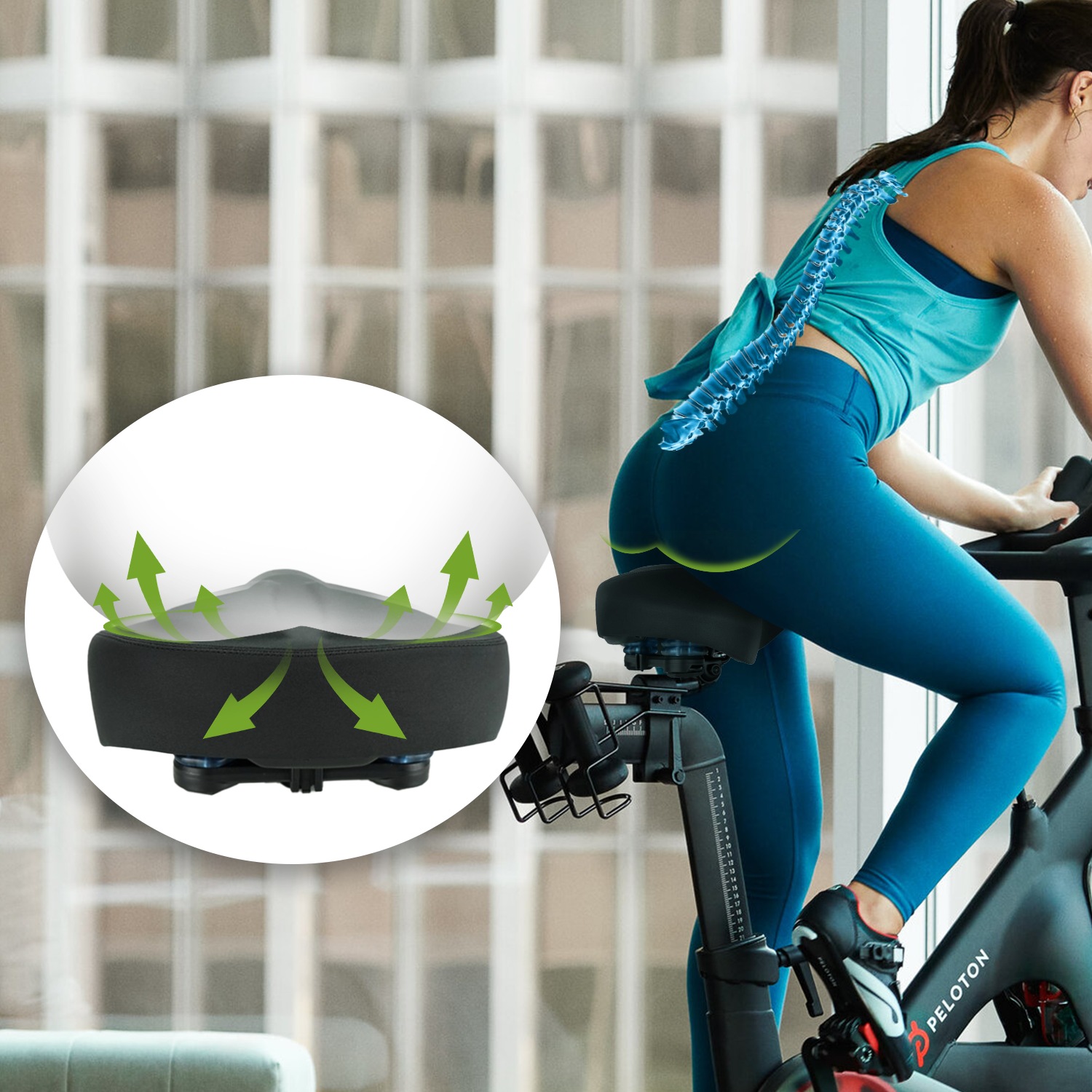 SachsenRad Fahrradsattel »Fahrradsattel Universal«