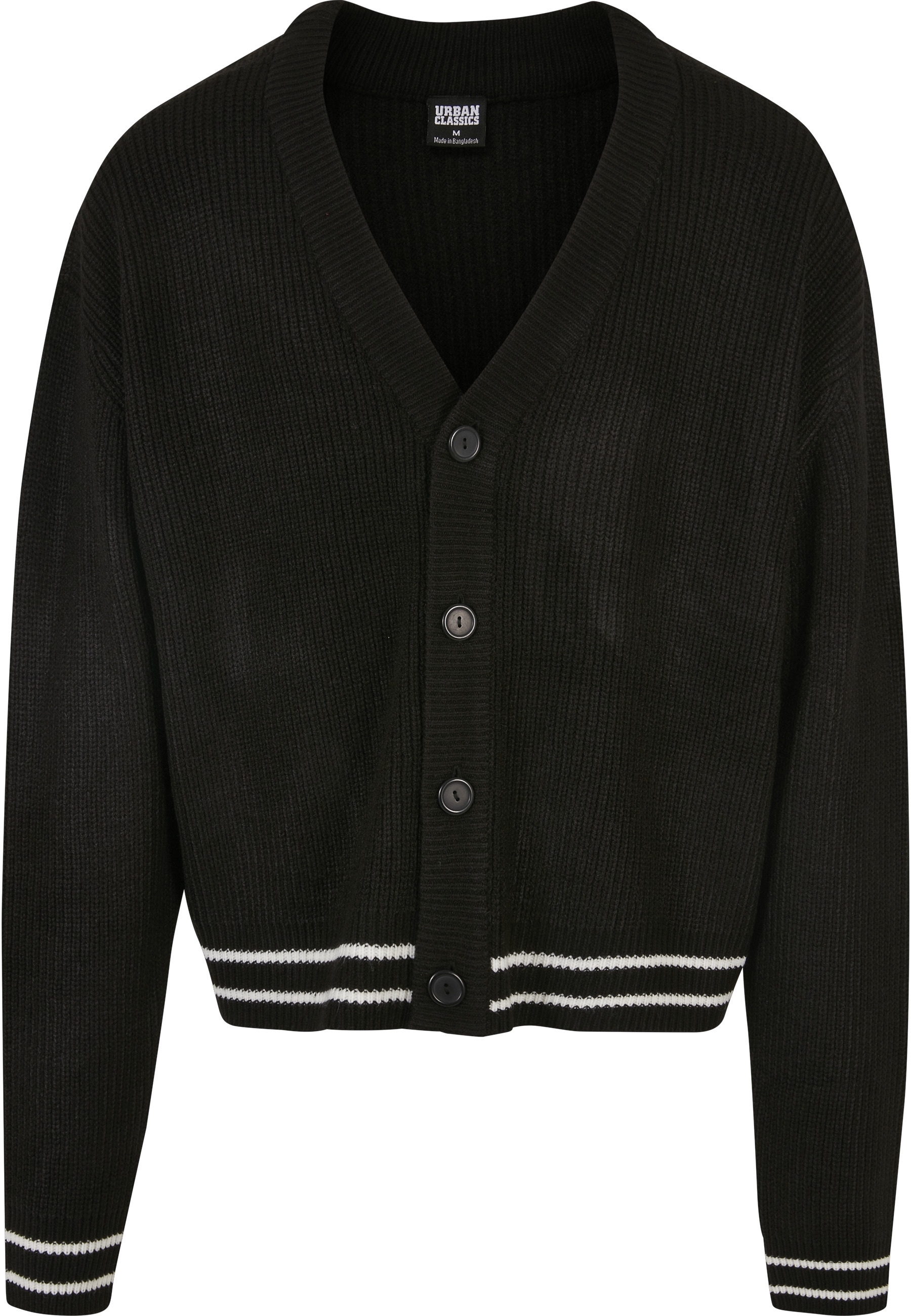 URBAN CLASSICS Strickjacke »Urban Classics Herren Sporty Boxy Cardigan« 1 Stk.