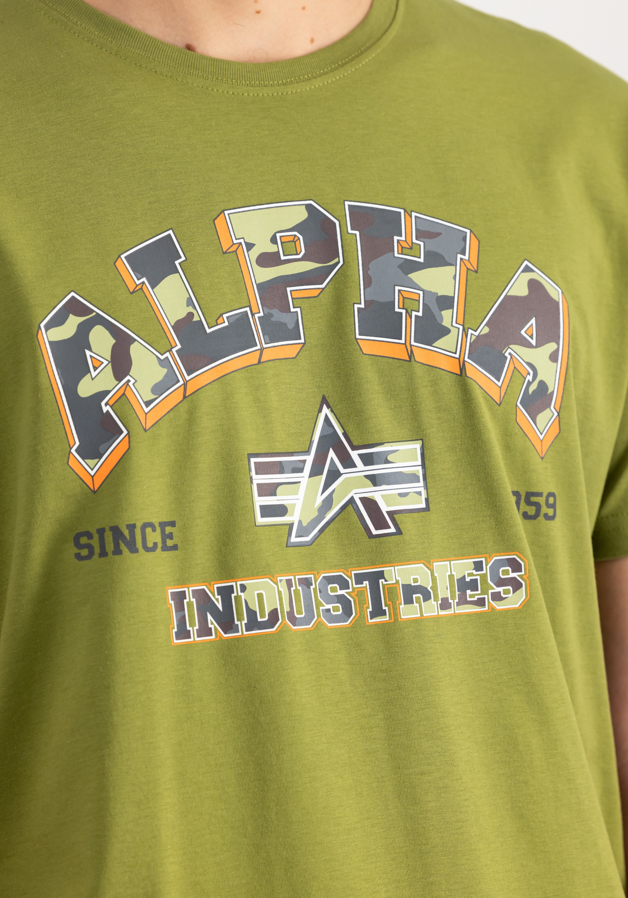 Alpha Industries T-Shirt »College Camo T-Shirt«