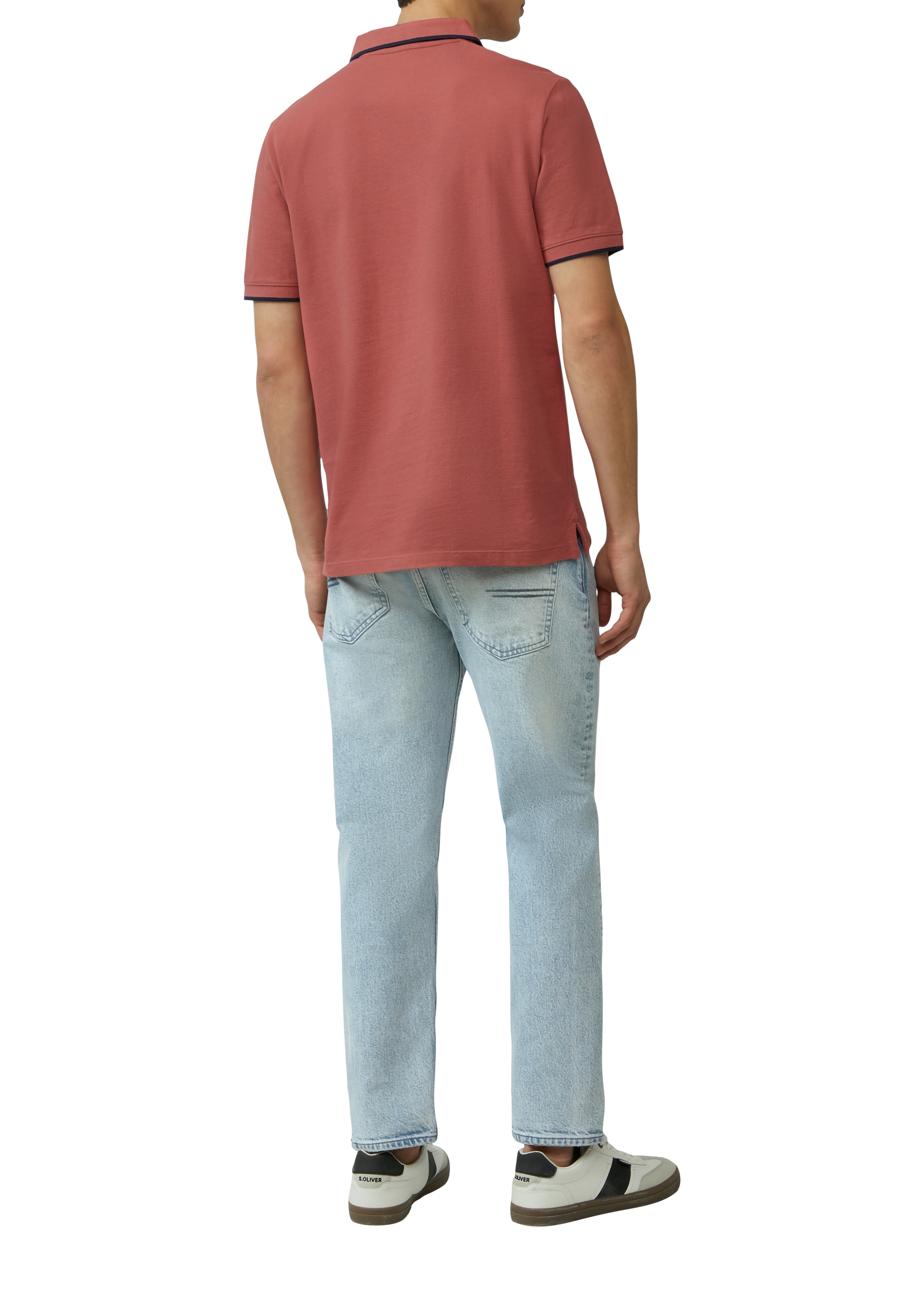 s.Oliver Poloshirt, mit Front Print