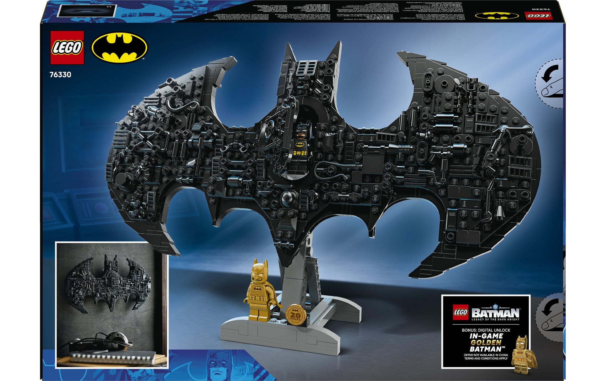 LEGO® Konstruktionsspielsteine »Batman Logo (76330), LEGO Super Heroes«