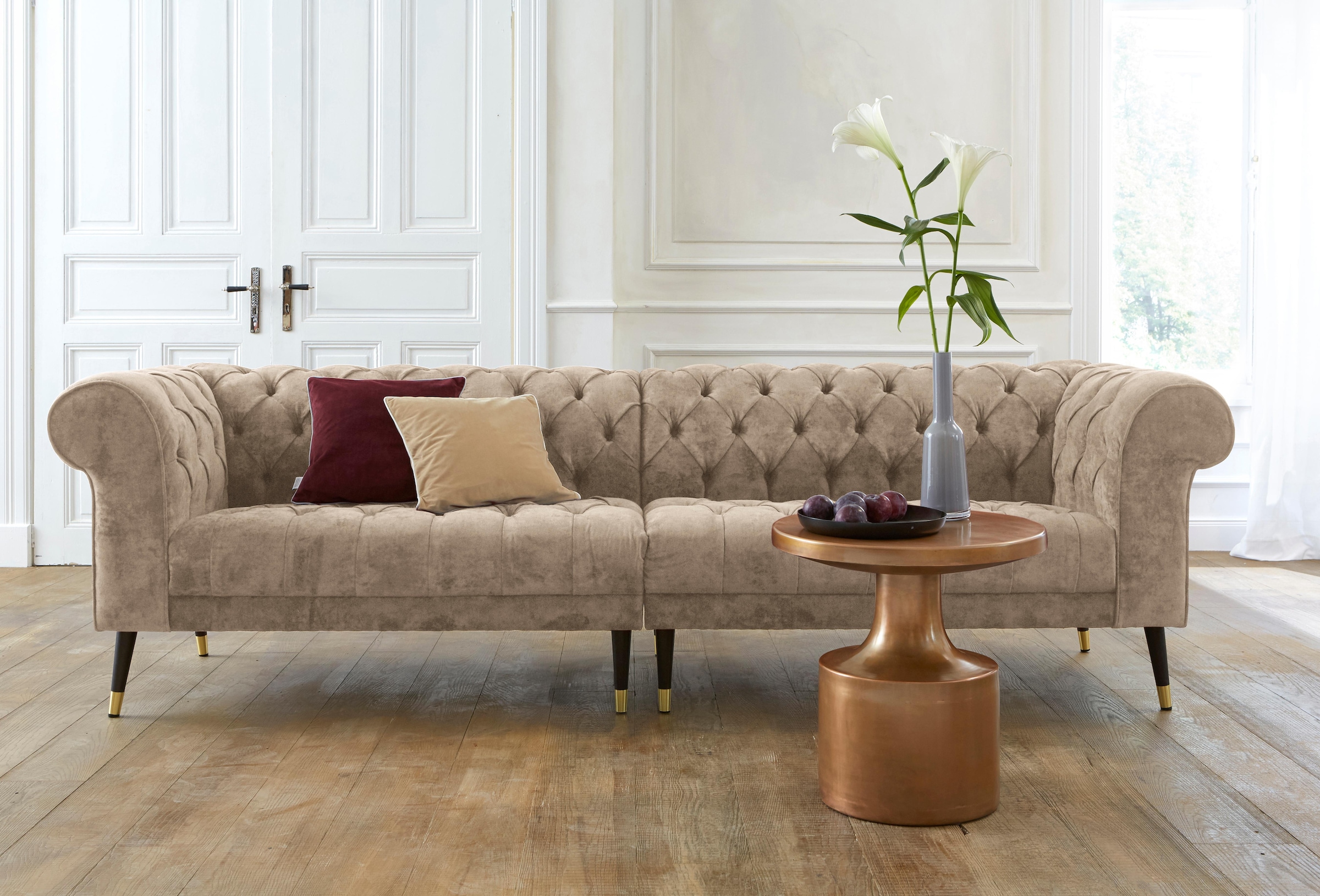 Home affaire Chesterfield-Sofa »Tinnum« günstig online kaufen