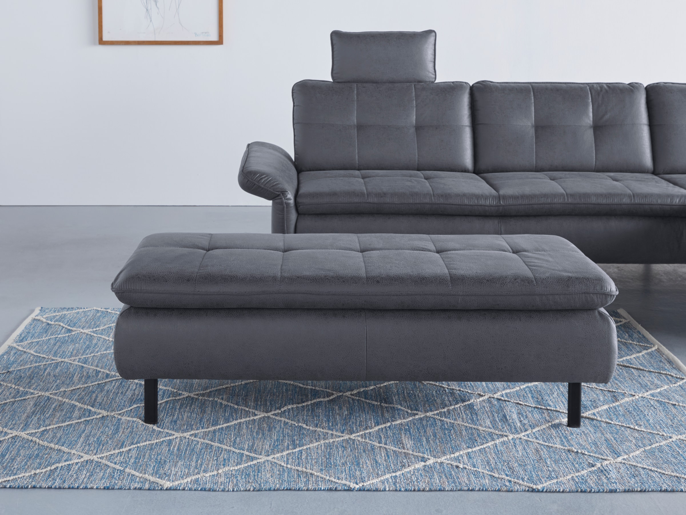 INOSIGN Hockerbank »Birkholm«, passend zur Serie "Birkholm", B/T/H: 137/65/44 cm