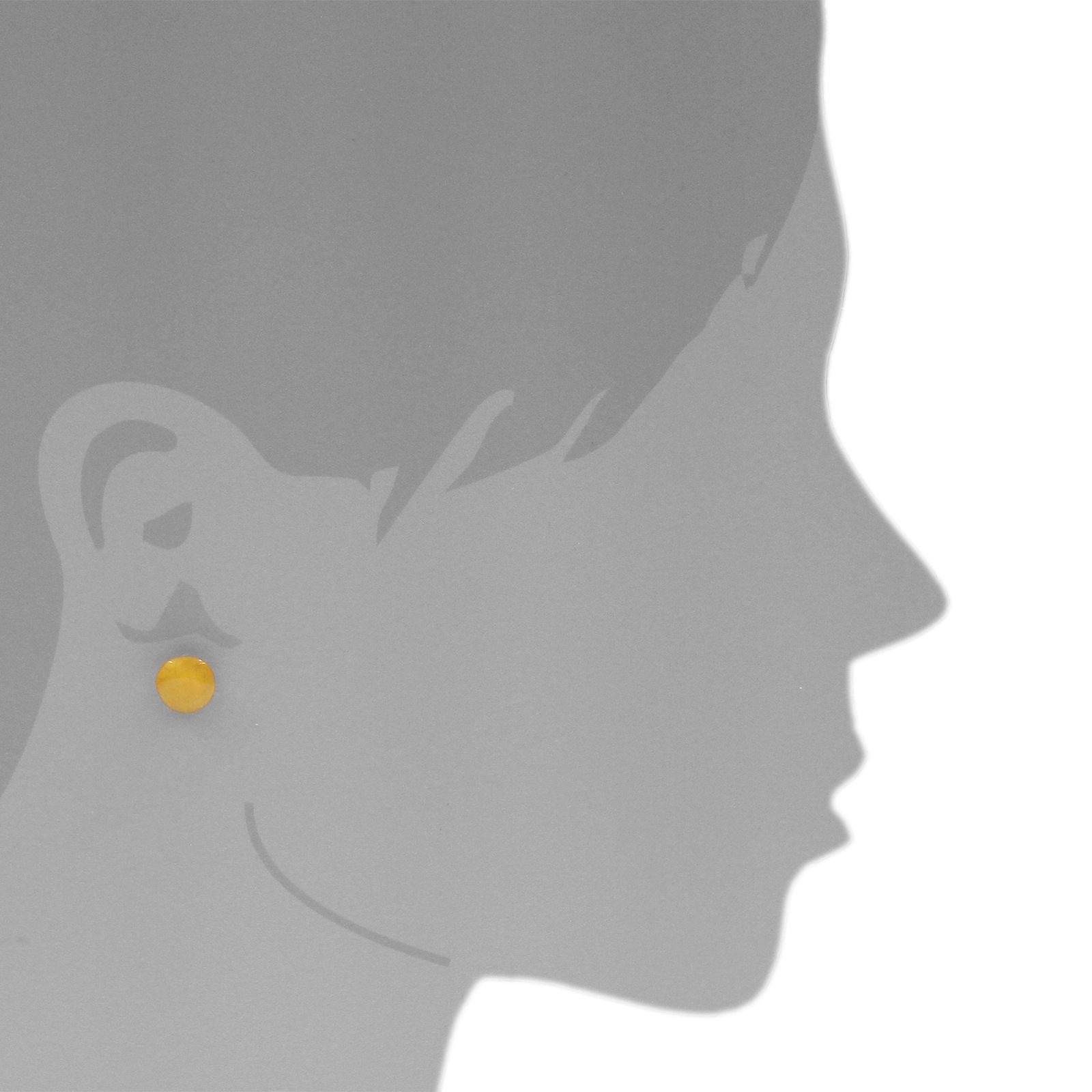 OSTSEE-SCHMUCK Paar Ohrstecker »Ostsee-Schmuck Ohrstecker Klassisch Ohrstecker Klassisch«, (2 tlg.)