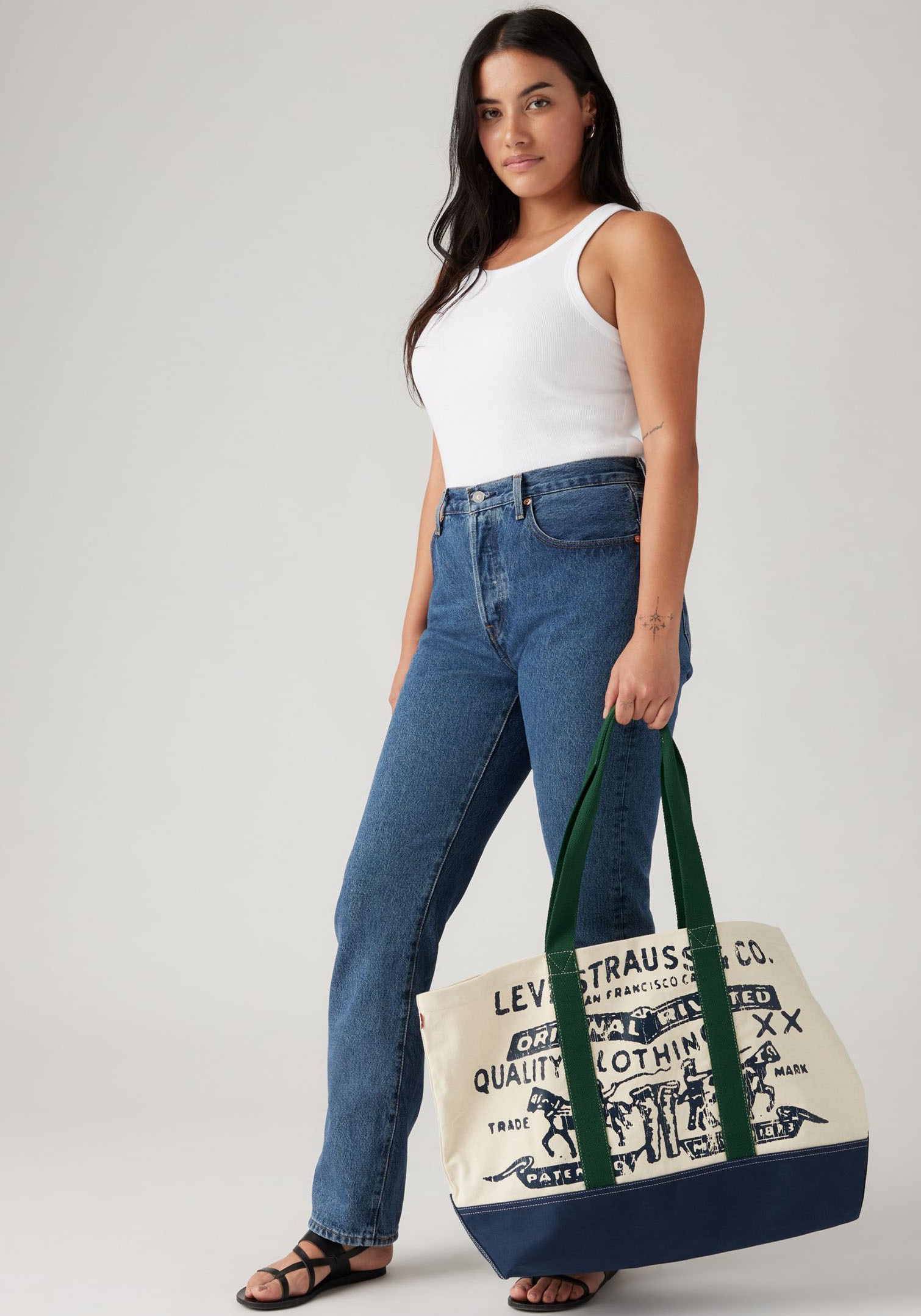 Levi's® Henkeltasche »WOMEN'S TWO HORSE TOTE-ALL XL«