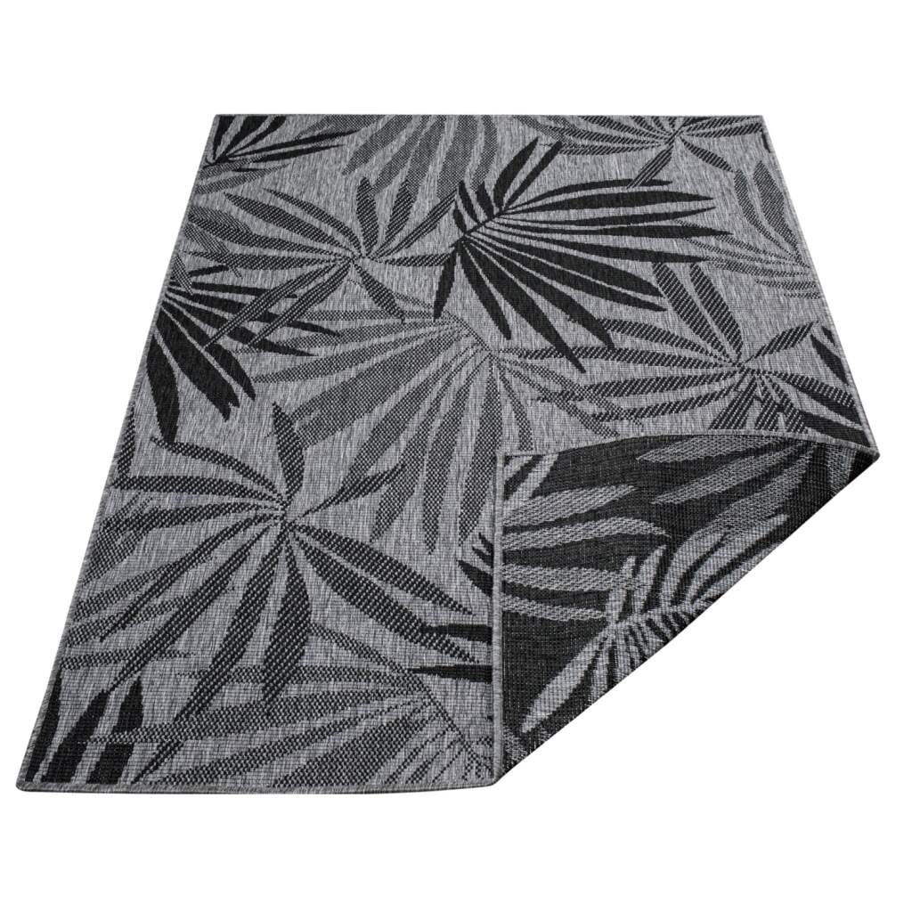 Carpet City Outdoorteppich »DUO RUG 5771«, rechteckig, 5 mm Höhe, Wendeteppich Wetterfest In- & Outdoor, Balkon, Terrasse, Wohnzimmer
