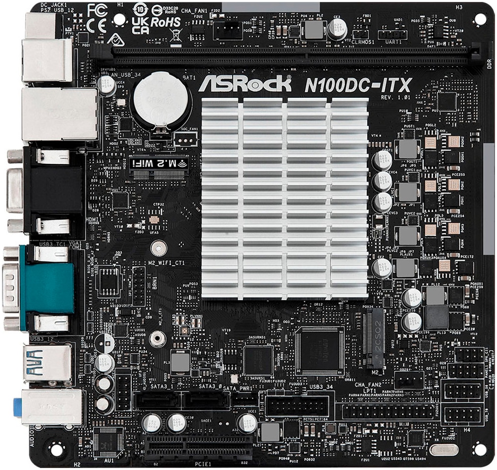 Asrock Mainboard »N100DC-ITX«
