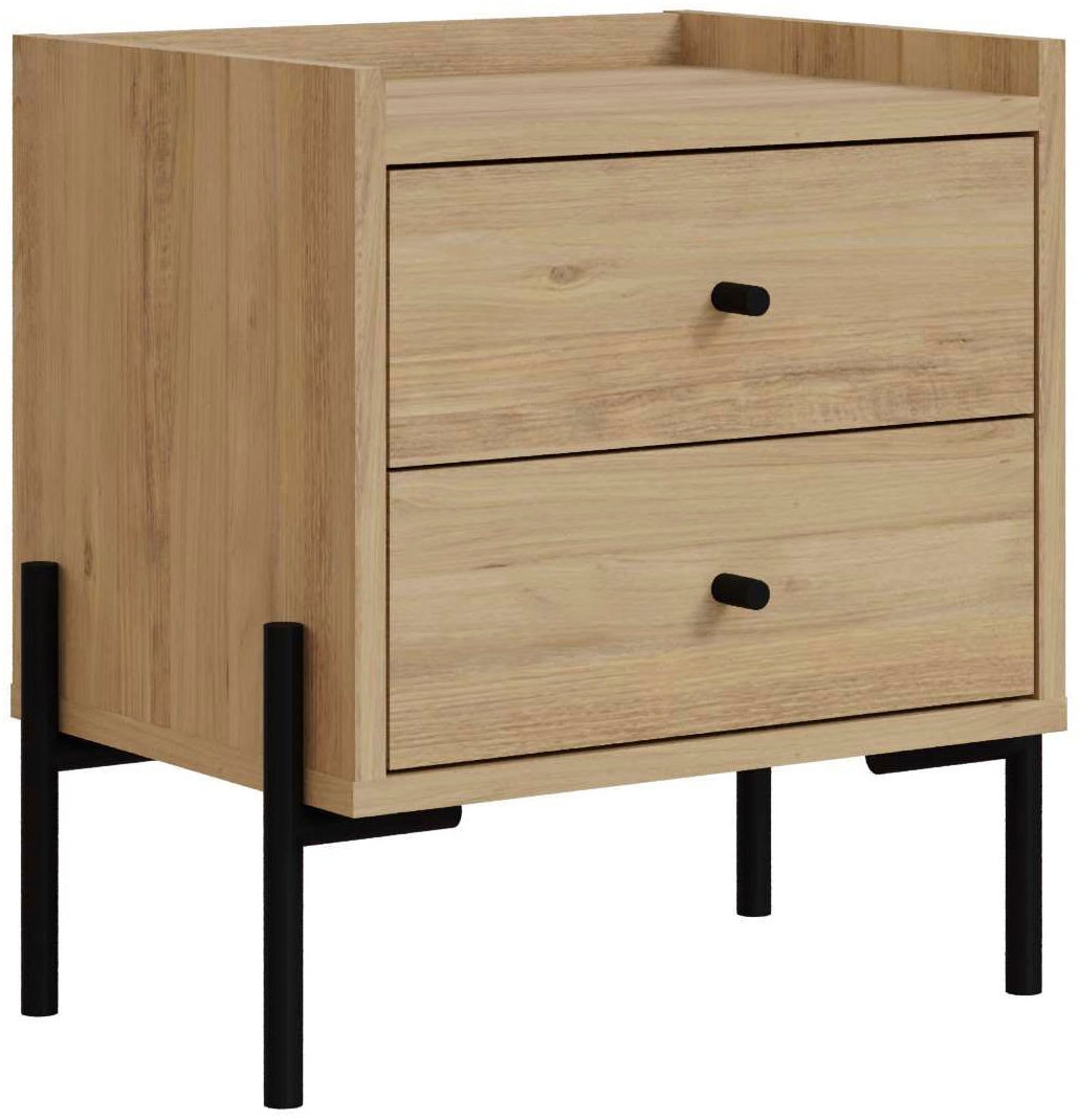 Decortie Nachttisch »MALTA NACHTTISCH«, (Packung, 1 St.), Leichte Montage, günstig online kaufen
