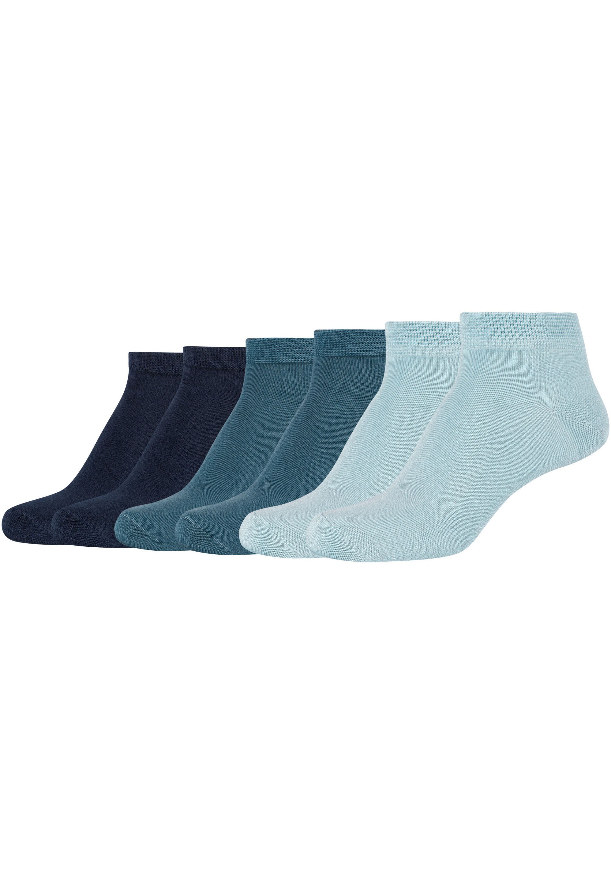 Camano Kurzsocken »silky touch«, (6 Paar), mit hautfreundlichem Gewebe