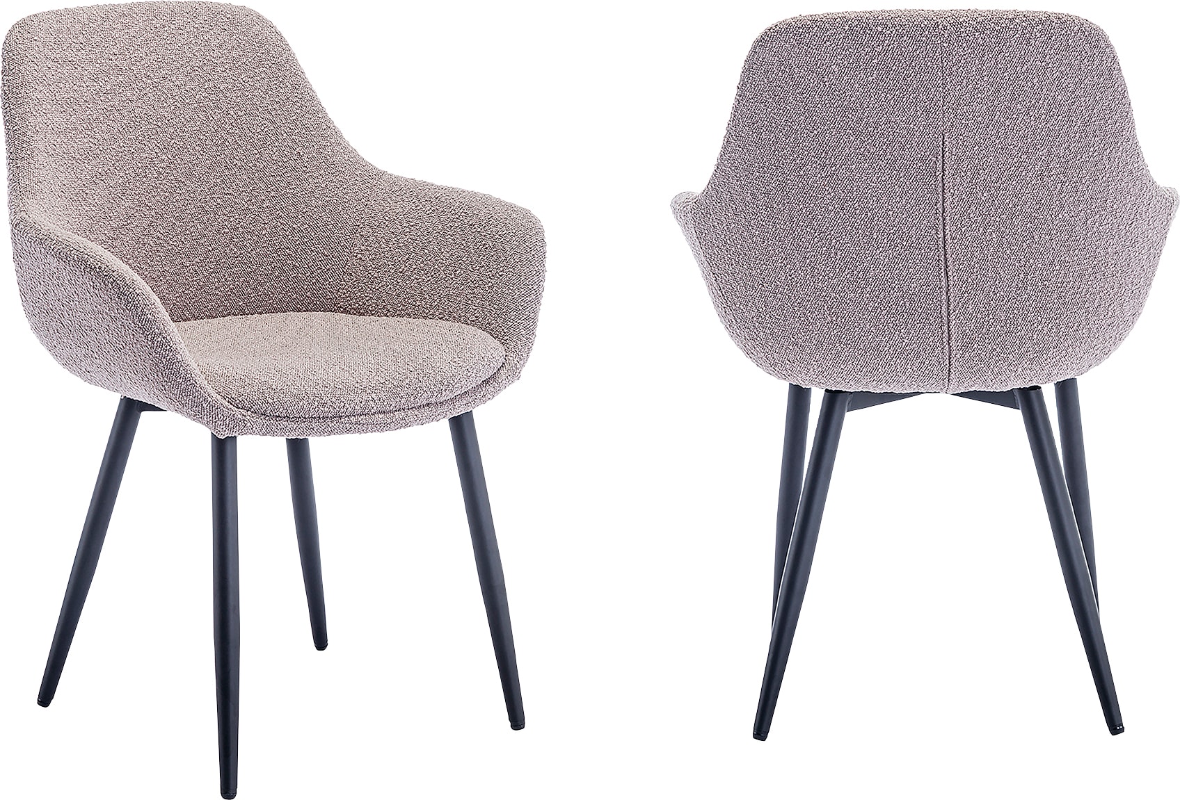 SalesFever Armlehnstuhl »Esszimmerstuhl mit elegantem Komfort« (Set) 2 Stk. günstig online kaufen