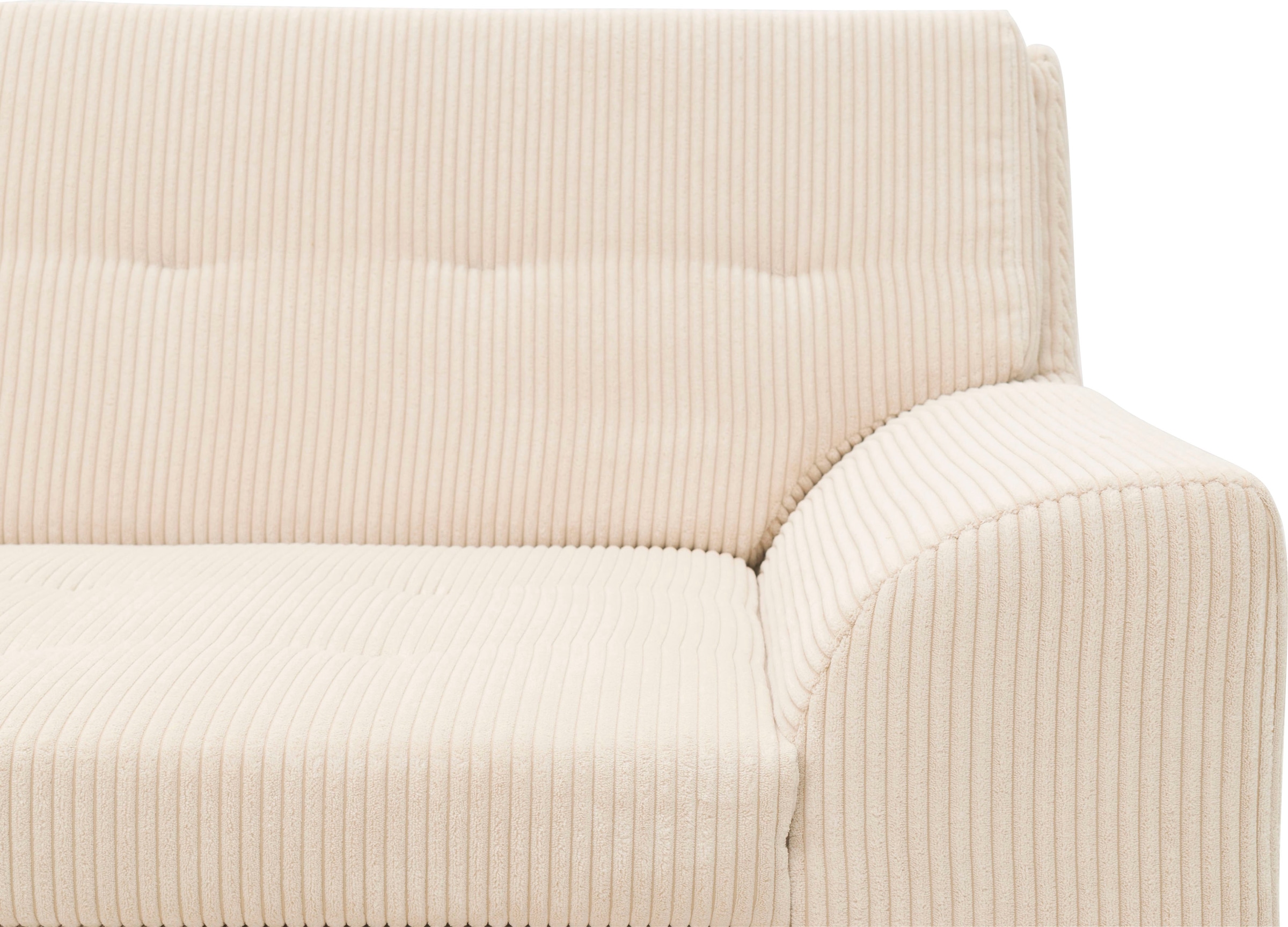 DOMO collection Ecksofa Treviso, wahlweise mit Bettfunktion, incl. Zierkissen