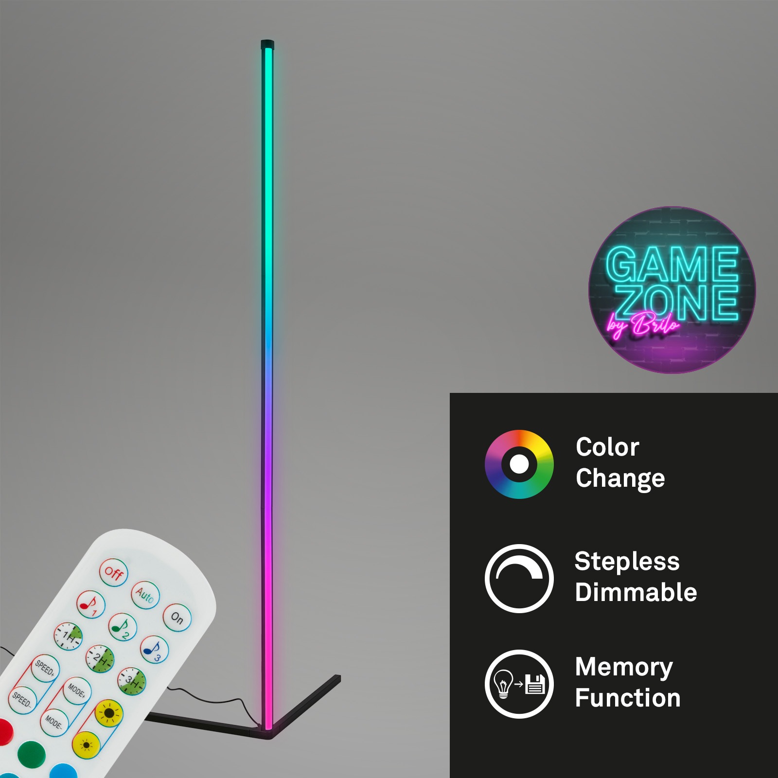 Briloner Leuchten LED Deko-Stehlampe »REMSA«