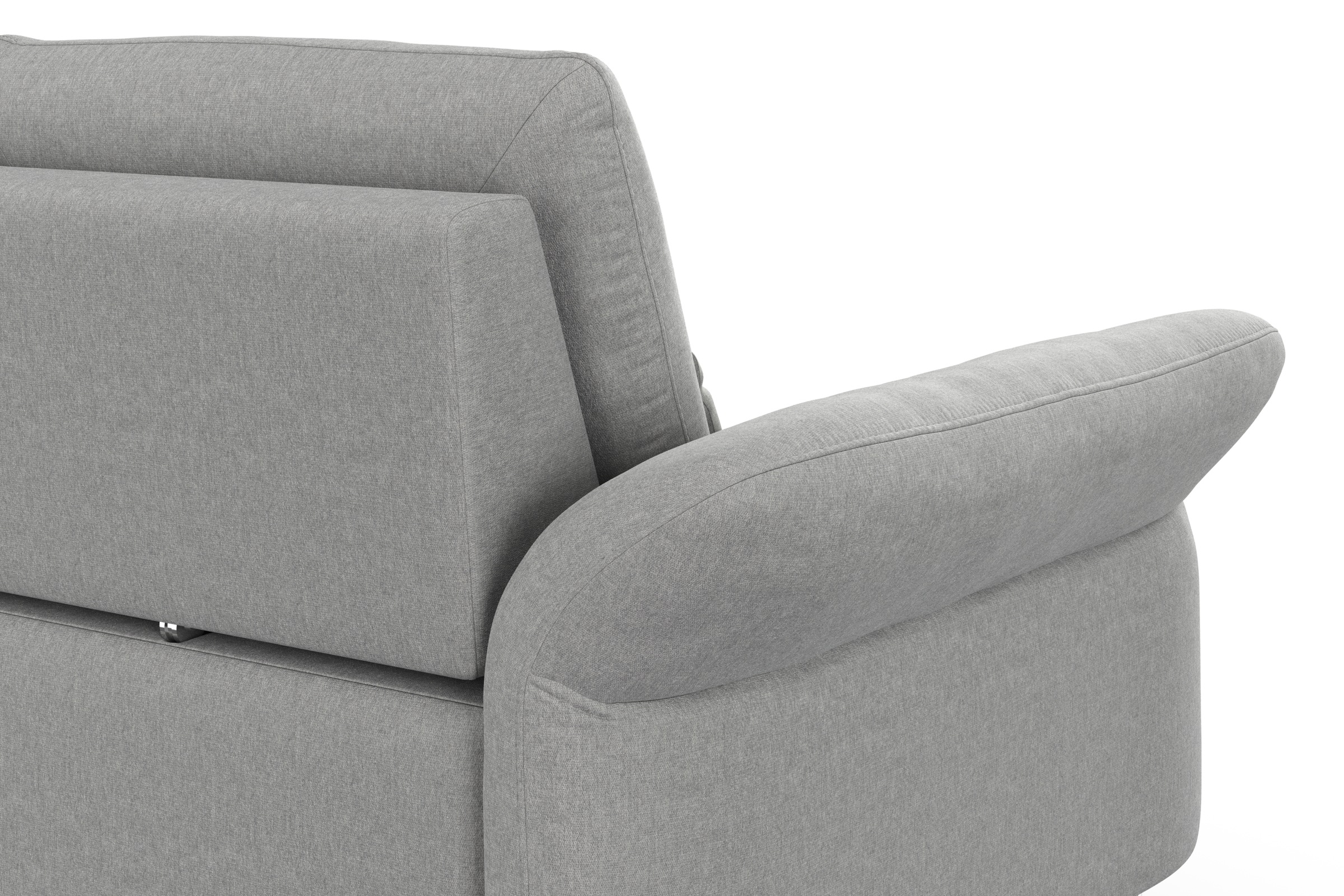 INOSIGN Ecksofa »Palm Beach L-Form«, Federkern, mit Sitztiefenverstellung, wahlweise mit Bettfunktion