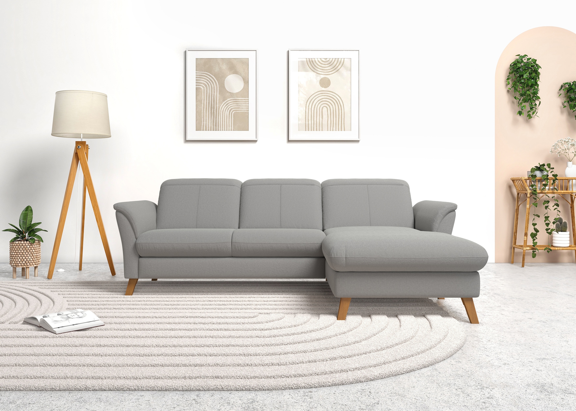 sit&more Ecksofa "Romero L-Form", wahlweise mit oder ohne Relax-Funktion, B günstig online kaufen