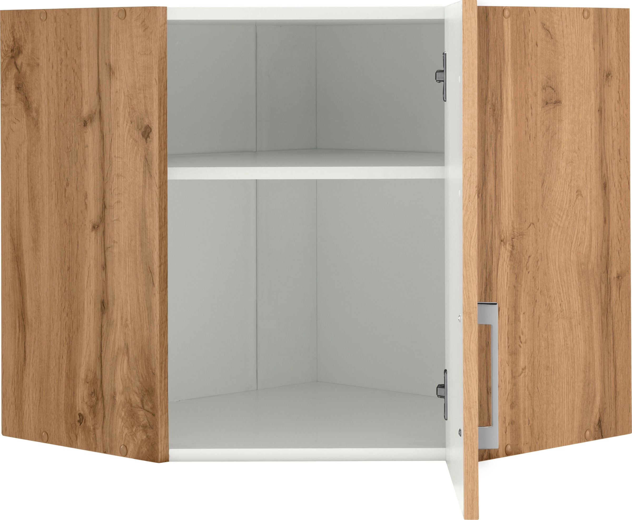KOCHSTATION Eckhängeschrank »KS-Colmar«, 60 x 60 cm, mit Metallgriff