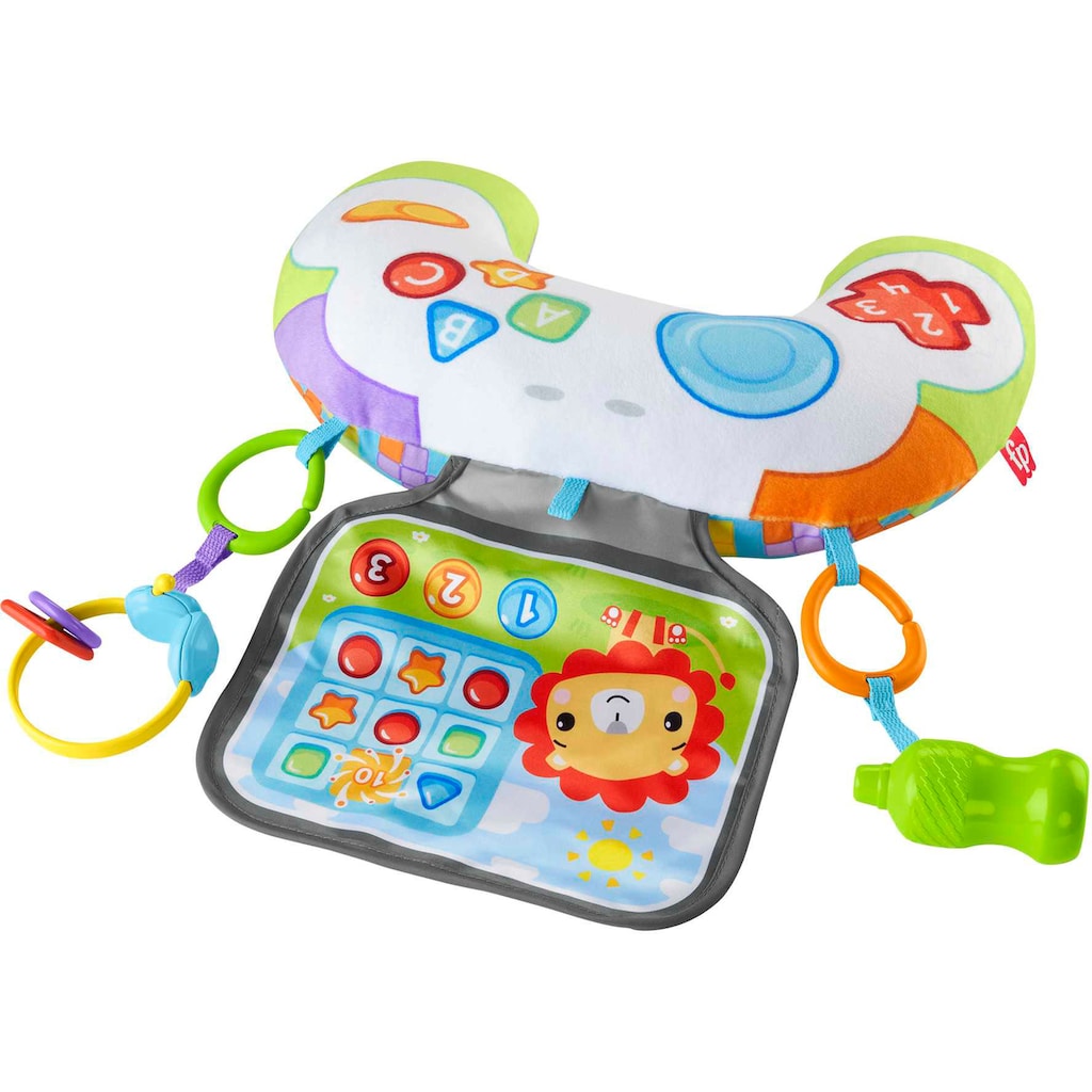 Fisher-Price® Greifspielzeug »Babys Controller Spielkissen«, Sensorik-Spielzeug in der Bauchlage