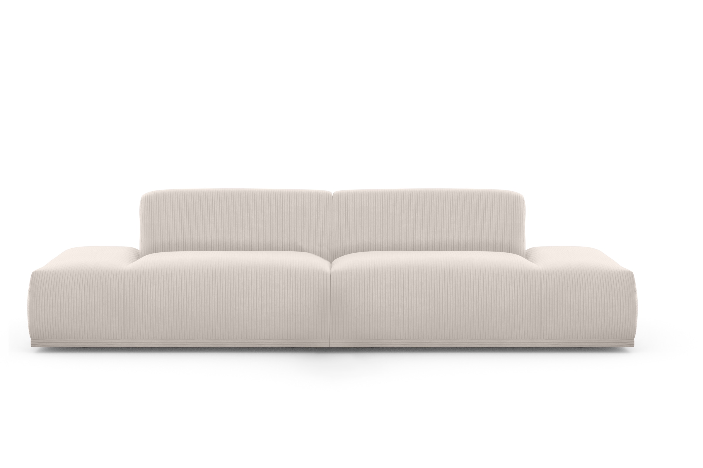 TRENDMANUFAKTUR Big-Sofa »Braga, toller Sitzkomfort, Designsofa«, in moderner Optik, mit hochwertigem Kaltschaum