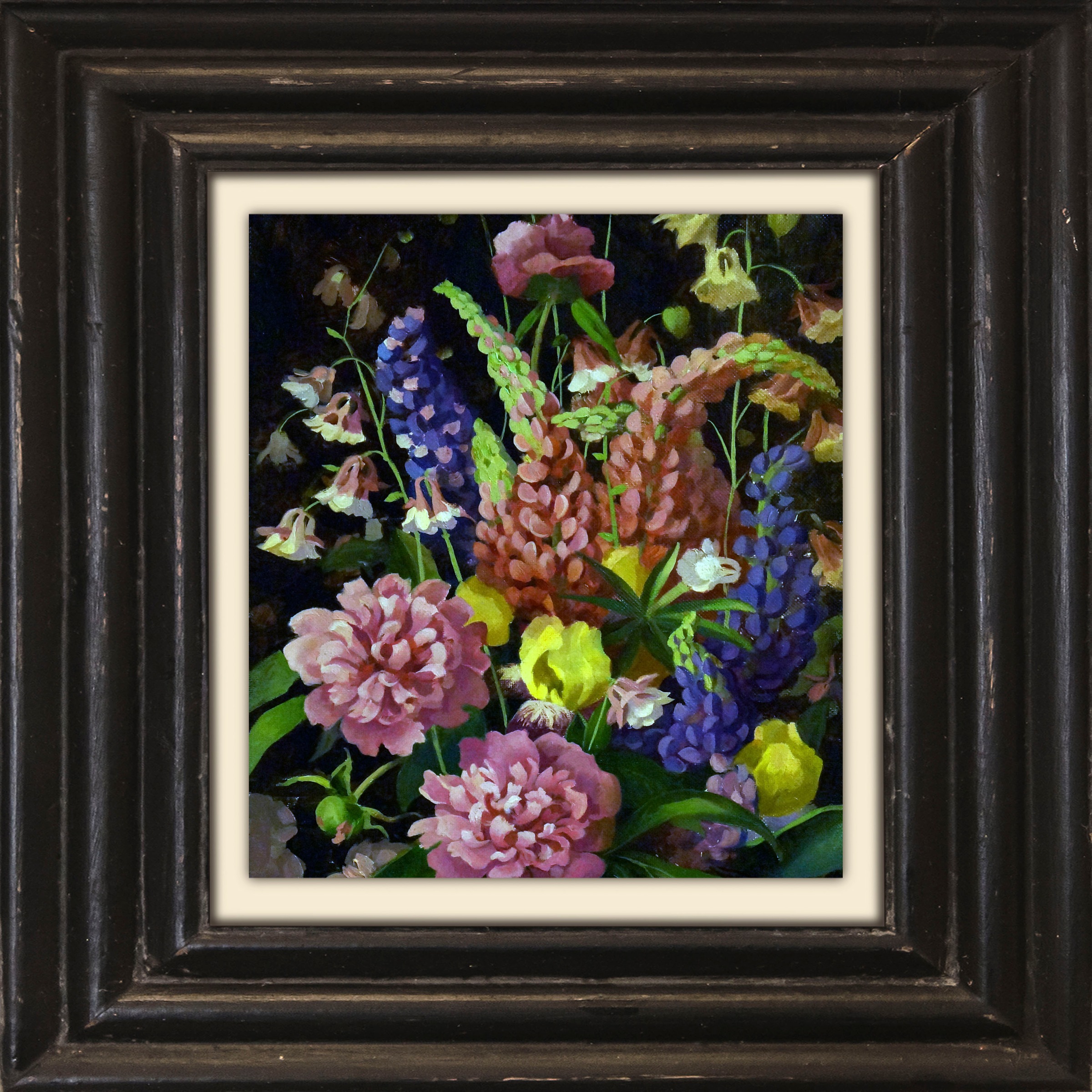 queence Leinwandbild »Blumen«, Kunst-Blumen-Blumenbilder-Stillleben-Garten- günstig online kaufen