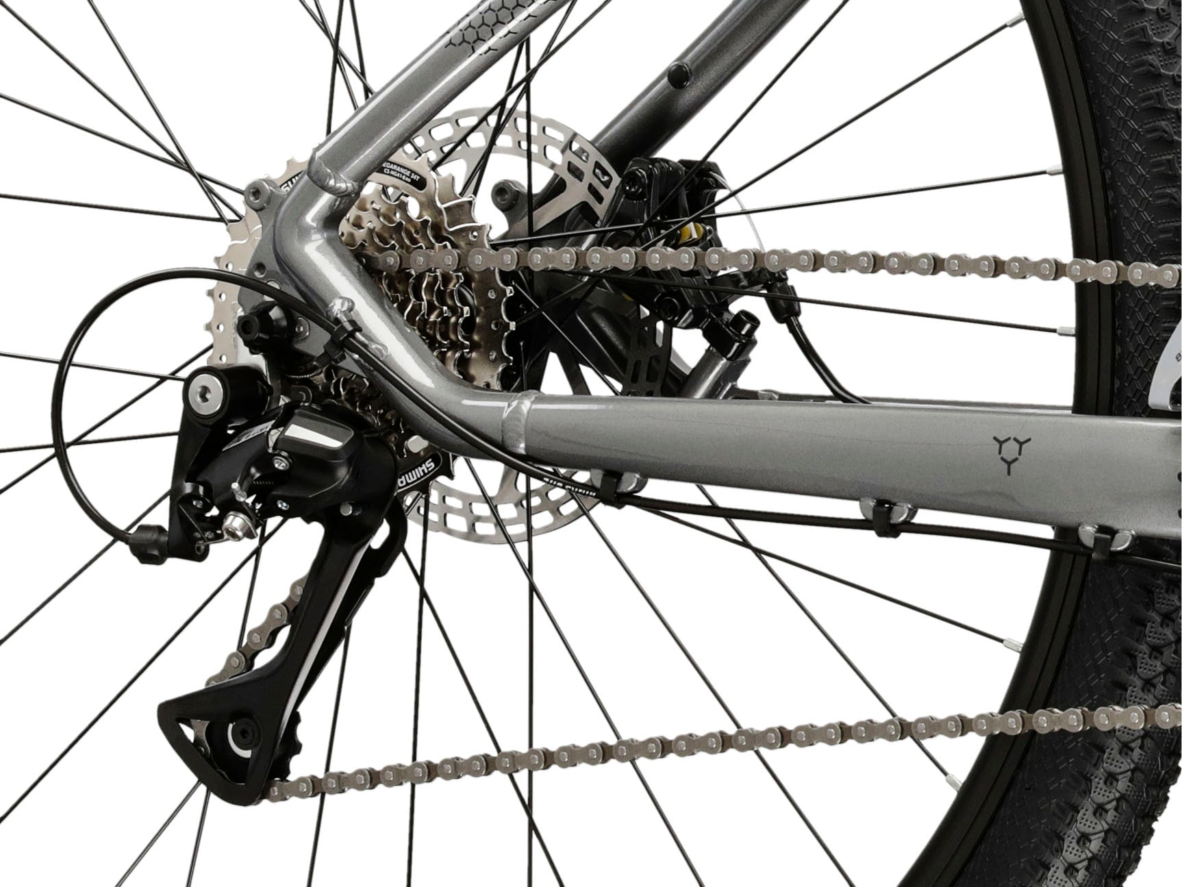 Kross Mountainbike »Hexagon 3.0«, 16 Gang, Shimano, ACERA M3020 Schaltwerk, Kettenschaltung