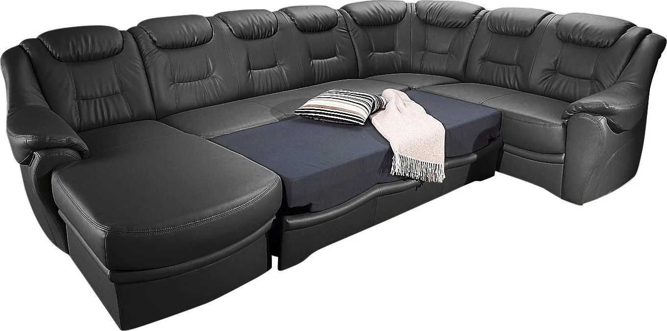 sit&more Wohnlandschaft »Bellevue U-Form«, wahlweise mit Bettfunktion günstig online kaufen