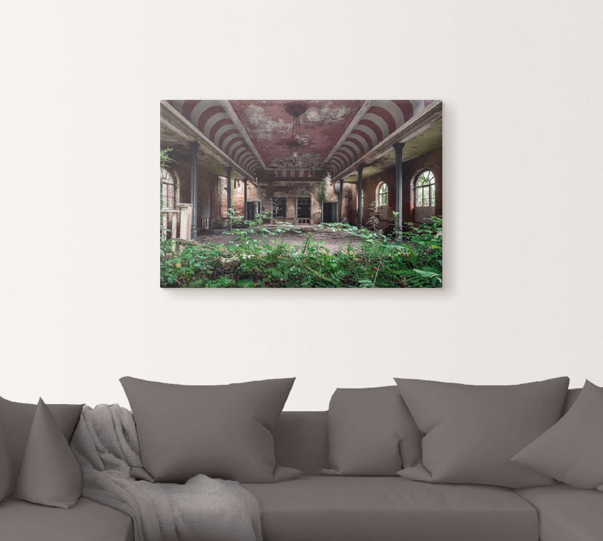 Artland Wandbild "Lost Places - Tanzsaal - verlassen", Gebäude, (1 St.), al günstig online kaufen