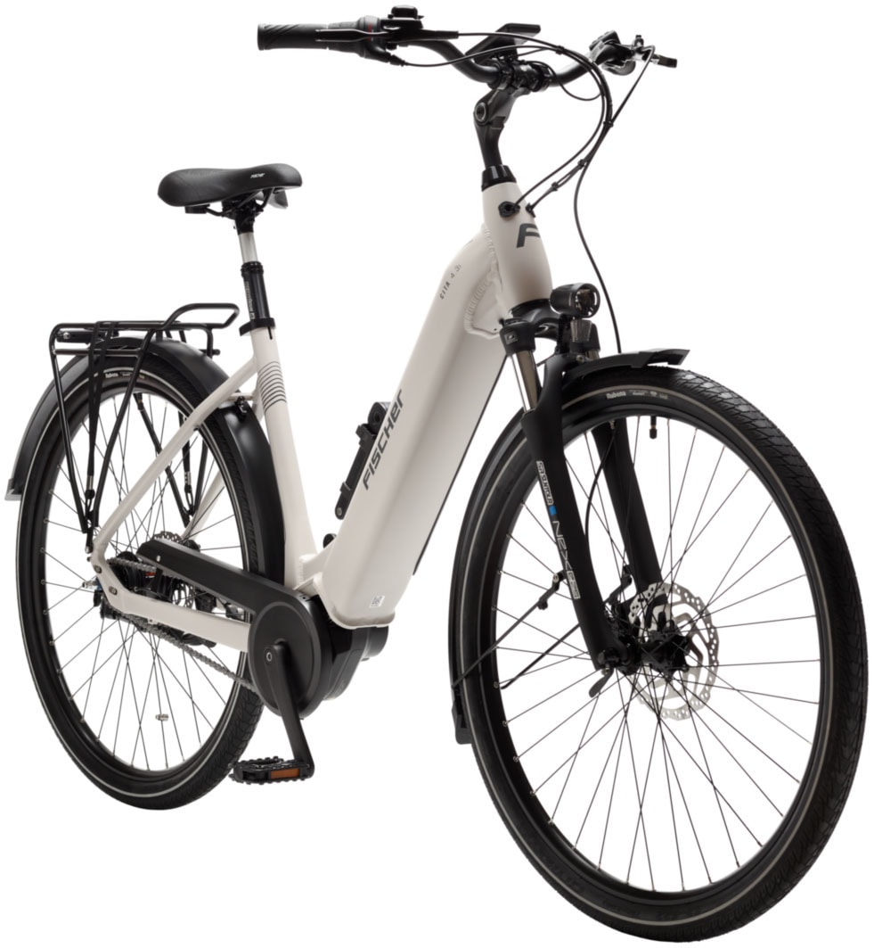 FISCHER Fahrrad E-Bike »CITA 4.3i 630«, 7 Gang, Shimano, NEXUS, (mit Akku-Ladegerät-mit Werkzeug)