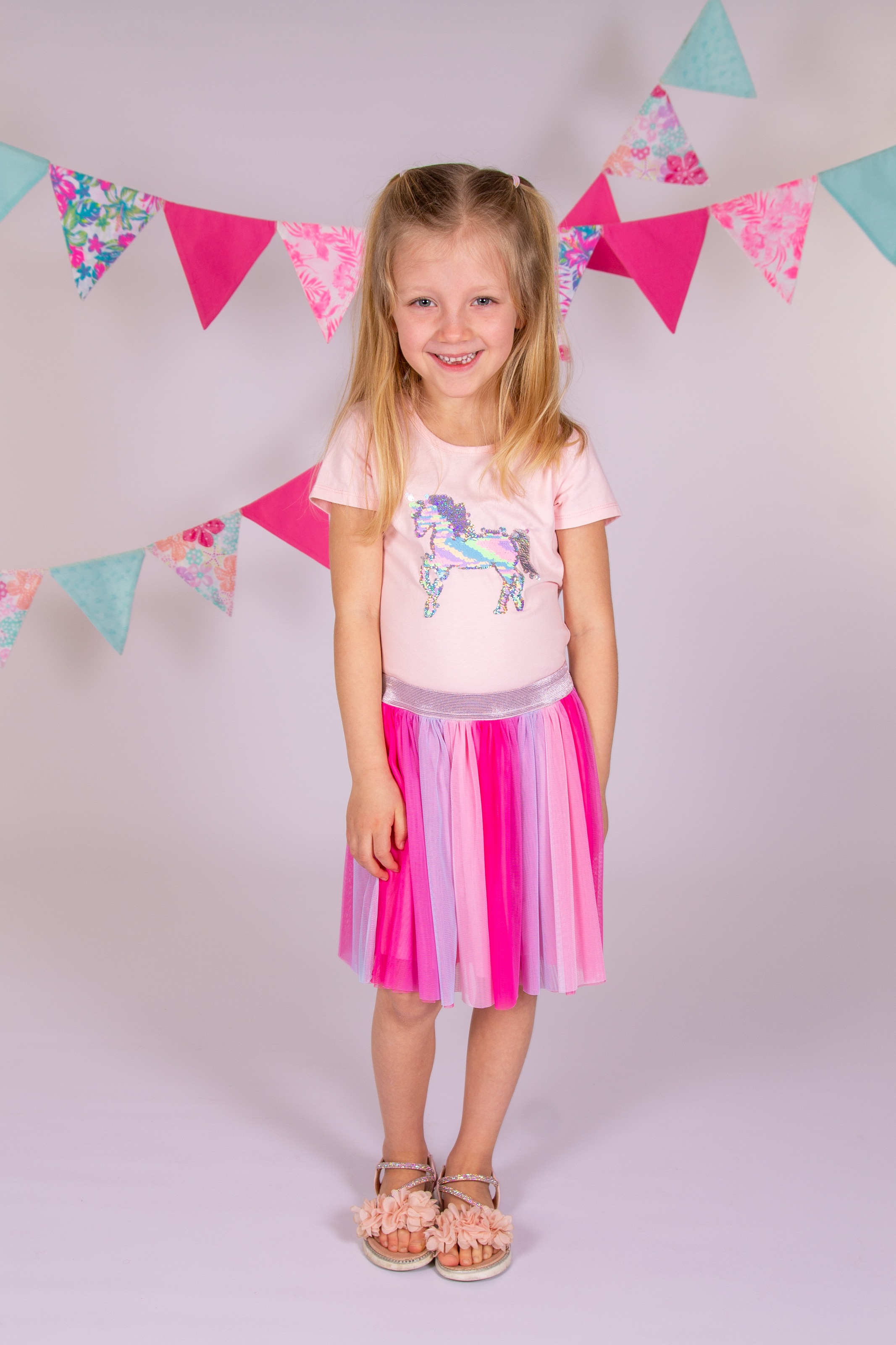 happy girls Tüllrock