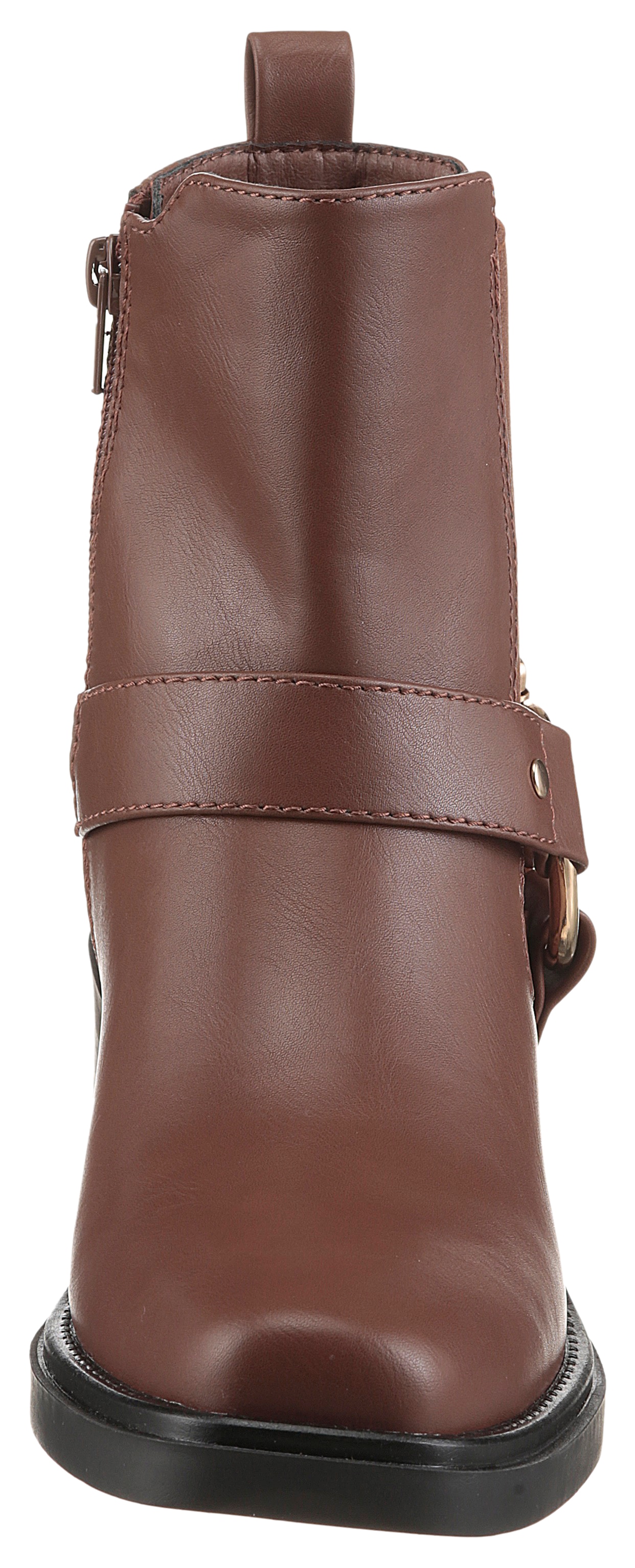Aniston SHOES Westernstiefelette, Cowboyboots, Blockabsatz, mit Stretcheinsatz - NEUE KOLLEKTION