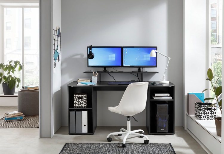 Gamingtisch »Tippy«, Breite 160 cm, Schreibtisch mit viel Stauraum