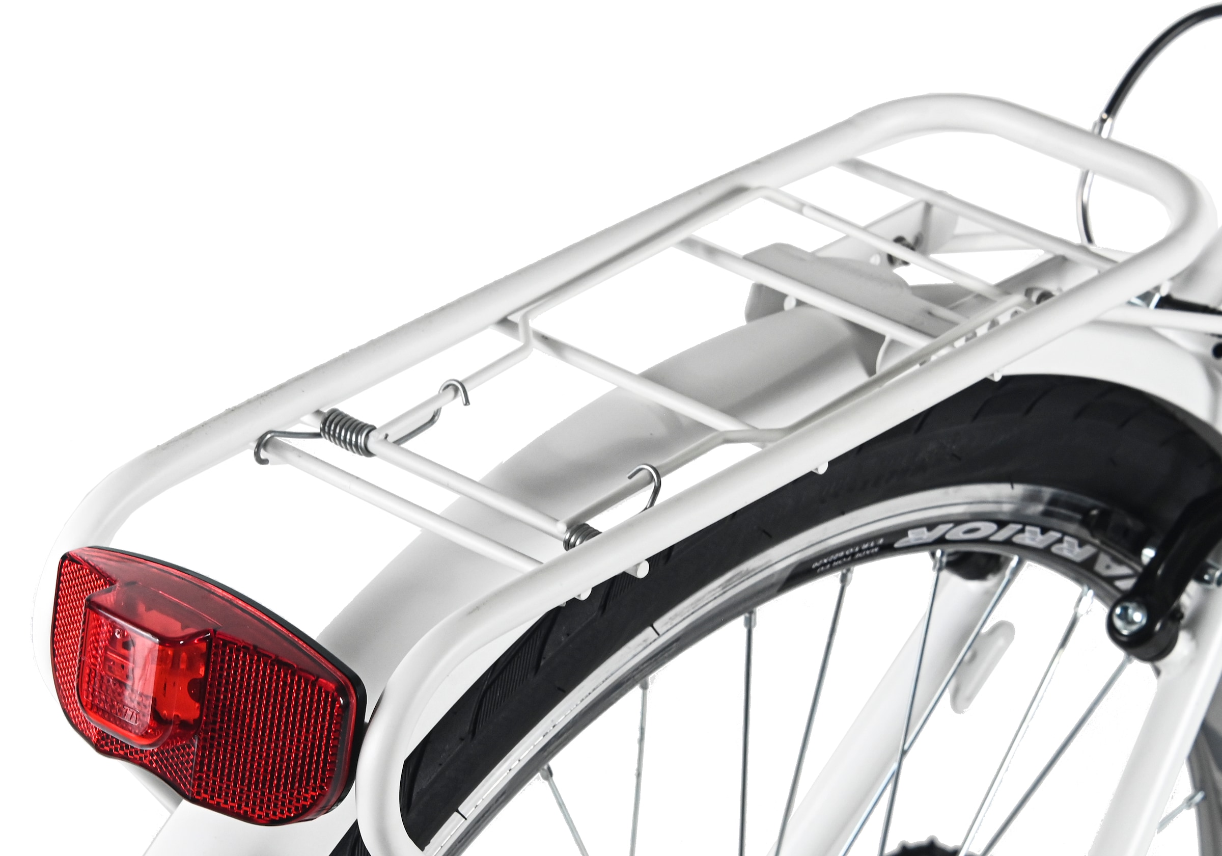 Dacapo Trekkingrad »Damen 28'' Ravenna 6 Weiß  6 Gänge RH 48 cm« 6 Gang Shimano Tourney Schaltwerk Kettenschaltung