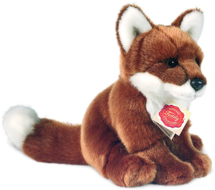 Teddy Hermann® Kuscheltier »Fuchs sitzend rotbraun, 20 cm« zum Teil aus recyceltem Material