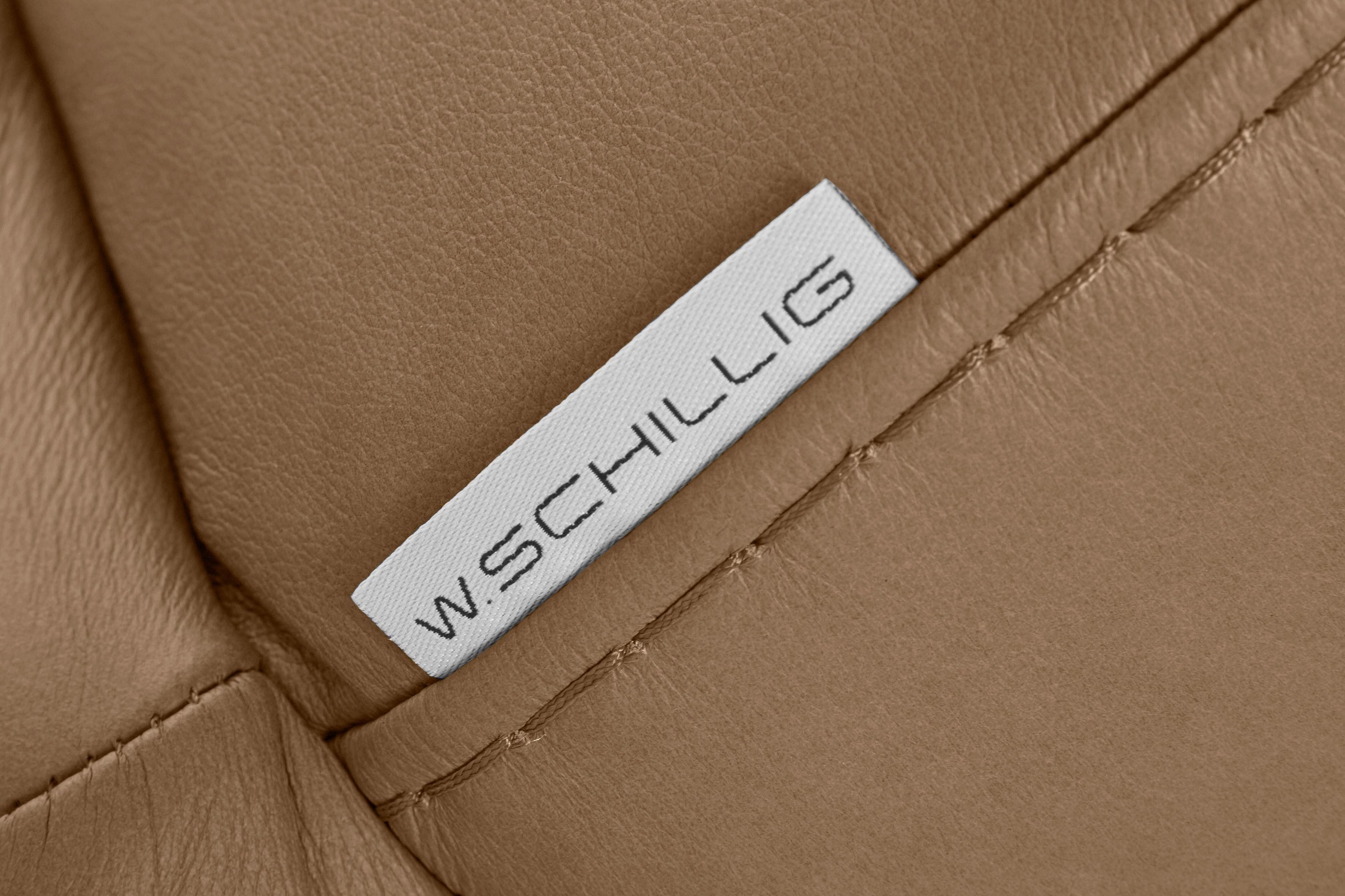 W.SCHILLIG 2,5-Sitzer »montanaa«, mit Metallfüßen in Bronze pulverbeschichtet, Breite 232 cm
