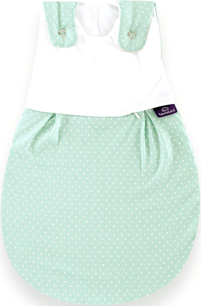 Träumeland Babyschlafsack »Außenschlafsack Pünktchen mint« günstig online kaufen