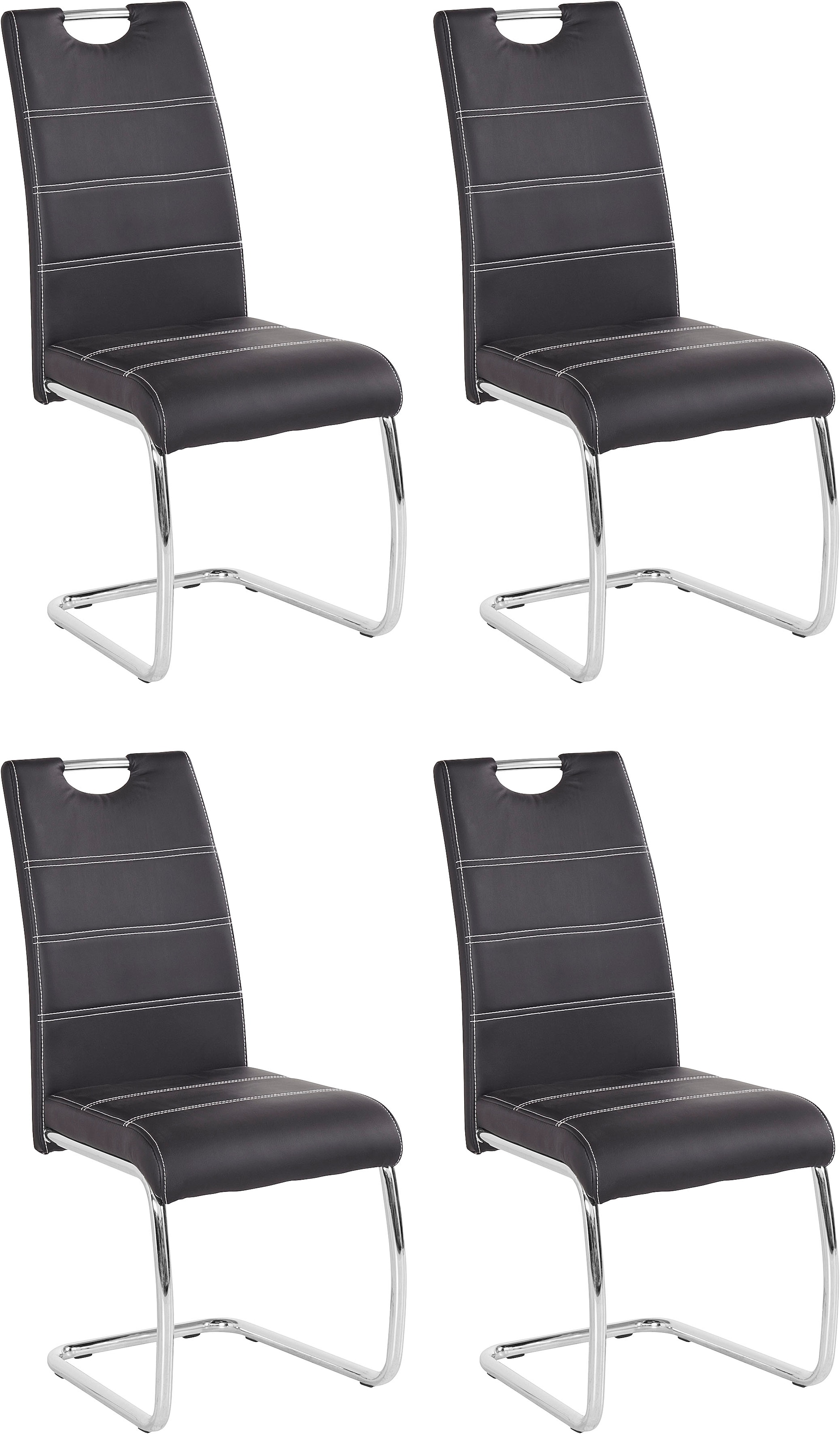 HELA Freischwinger »Flora, Esszimmerstühle« (Set) 4 Stk.Schwingstuhl Set: 1 günstig online kaufen