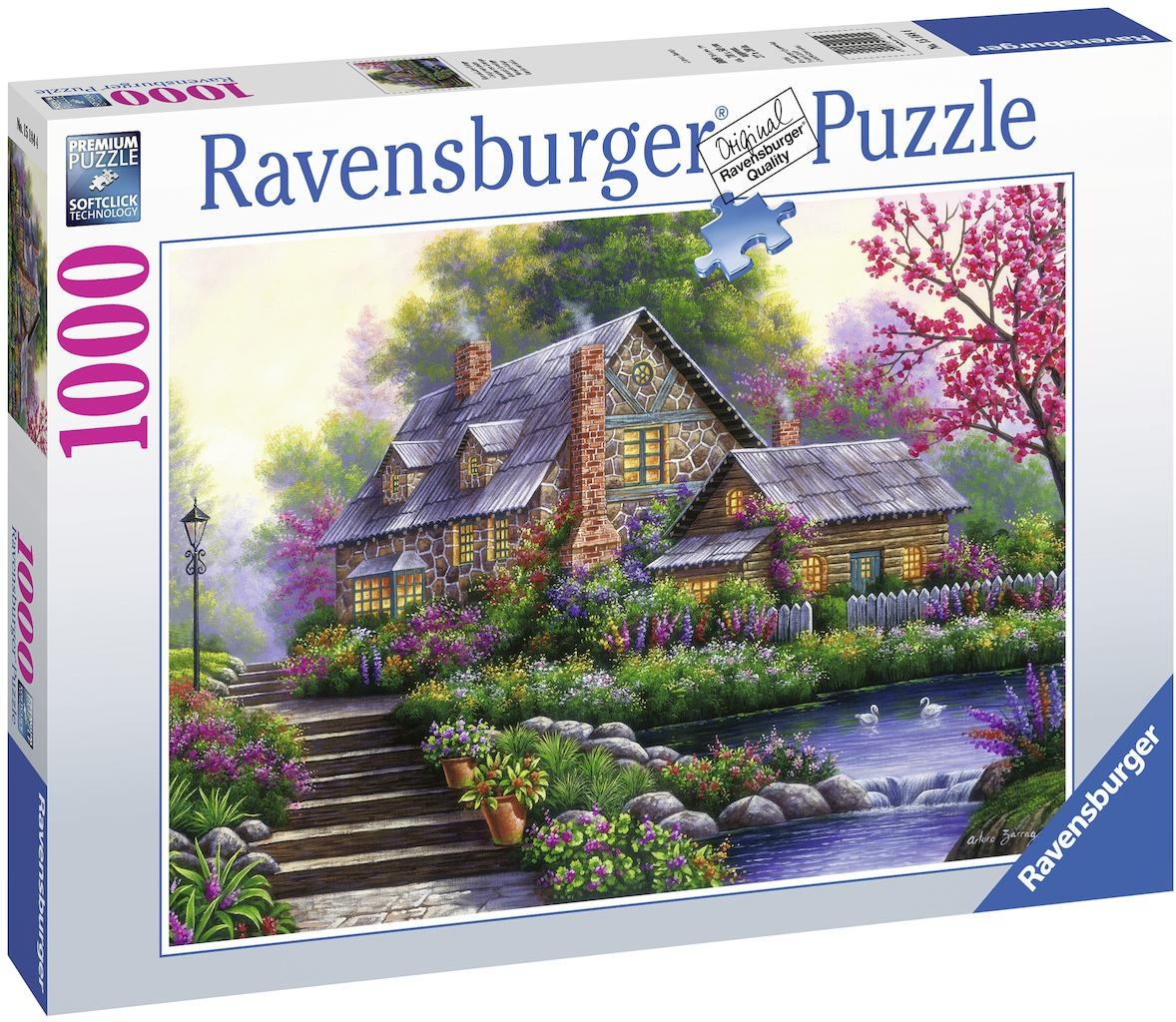 Ravensburger Puzzle »Romantisches Cottage«, Made in Germany, FSC® - schützt Wald - weltweit