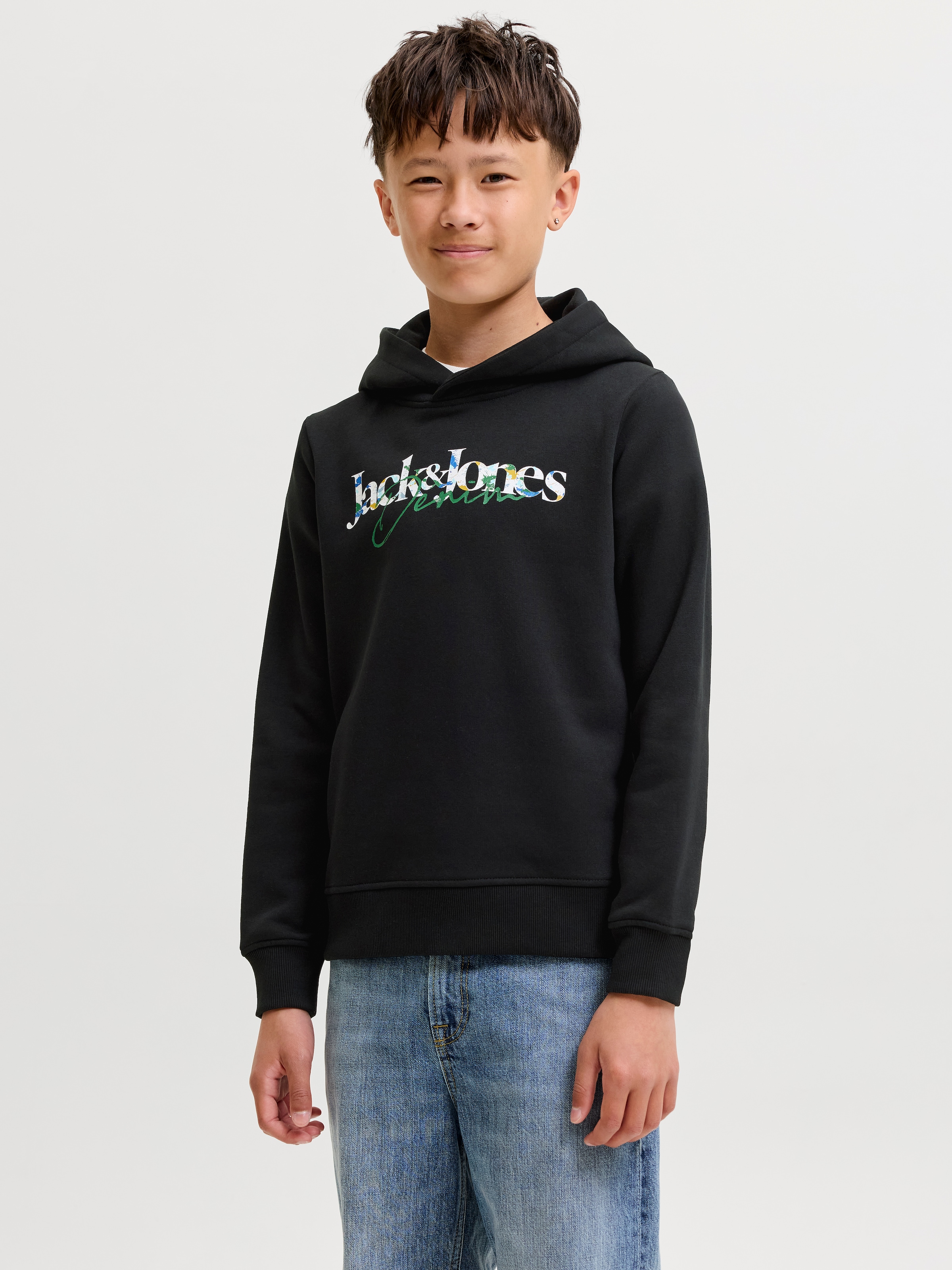 Jack & Jones Junior Kapuzensweatshirt »JJTOM SWEAT HOOD SN JNR«, Baumwollmischung, regular fit

